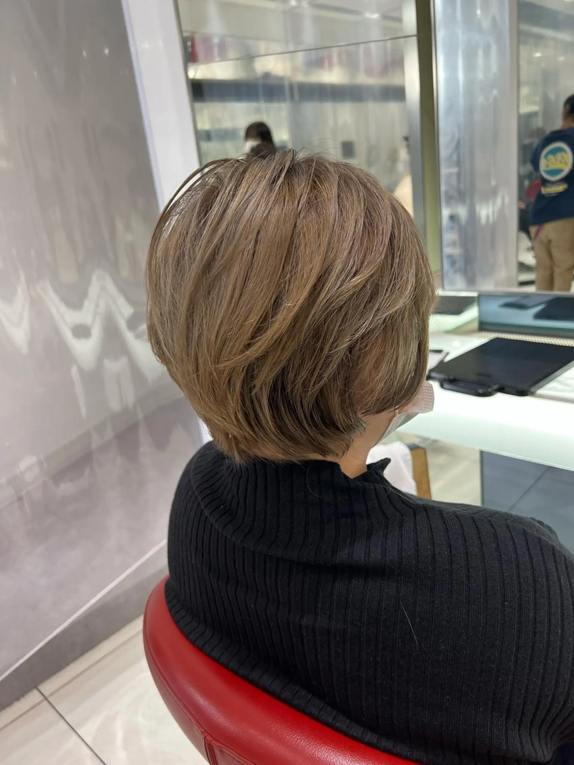 ショート ハイライト カット ヘアカラー トリートメント ✨髪質改善✨ 田西　基彦のヘアスタイル