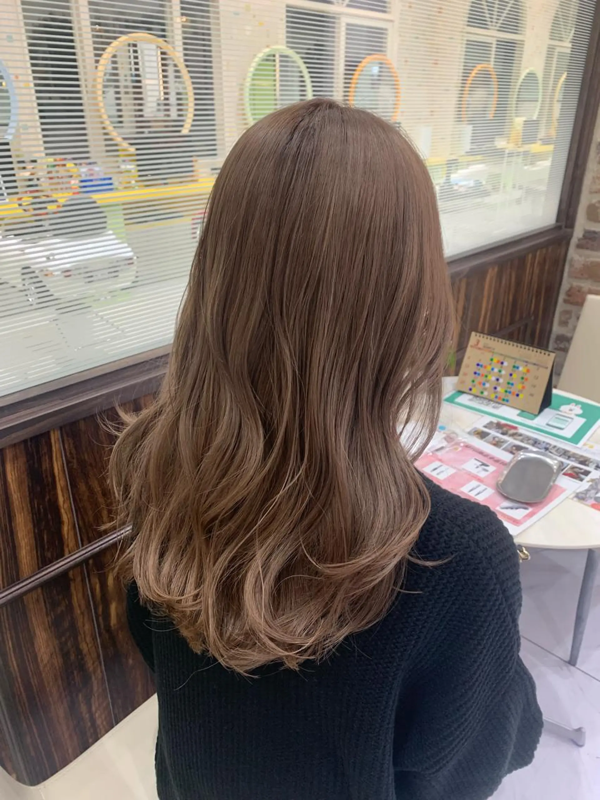 ロング カラー 透明感カラー カット ヘアカラー いとう このみのヘアスタイル