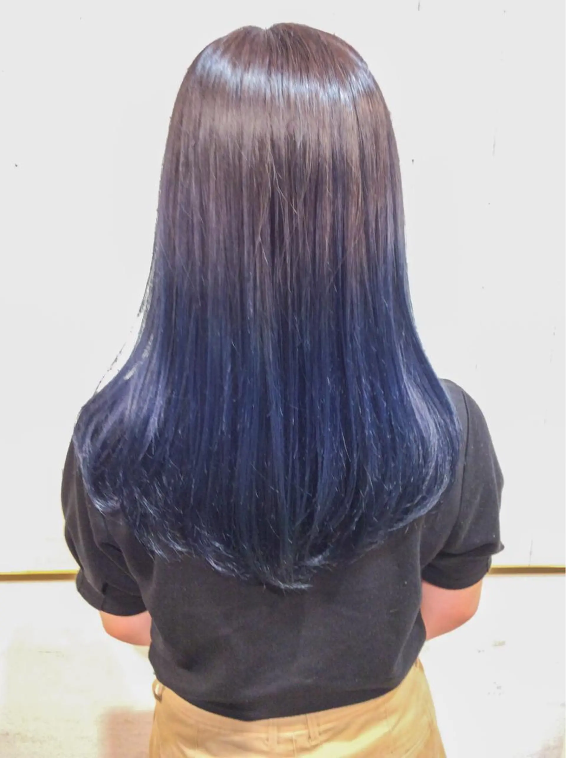 セミロング カラー レイヤーカット× 髪質改善たもりのヘアスタイル