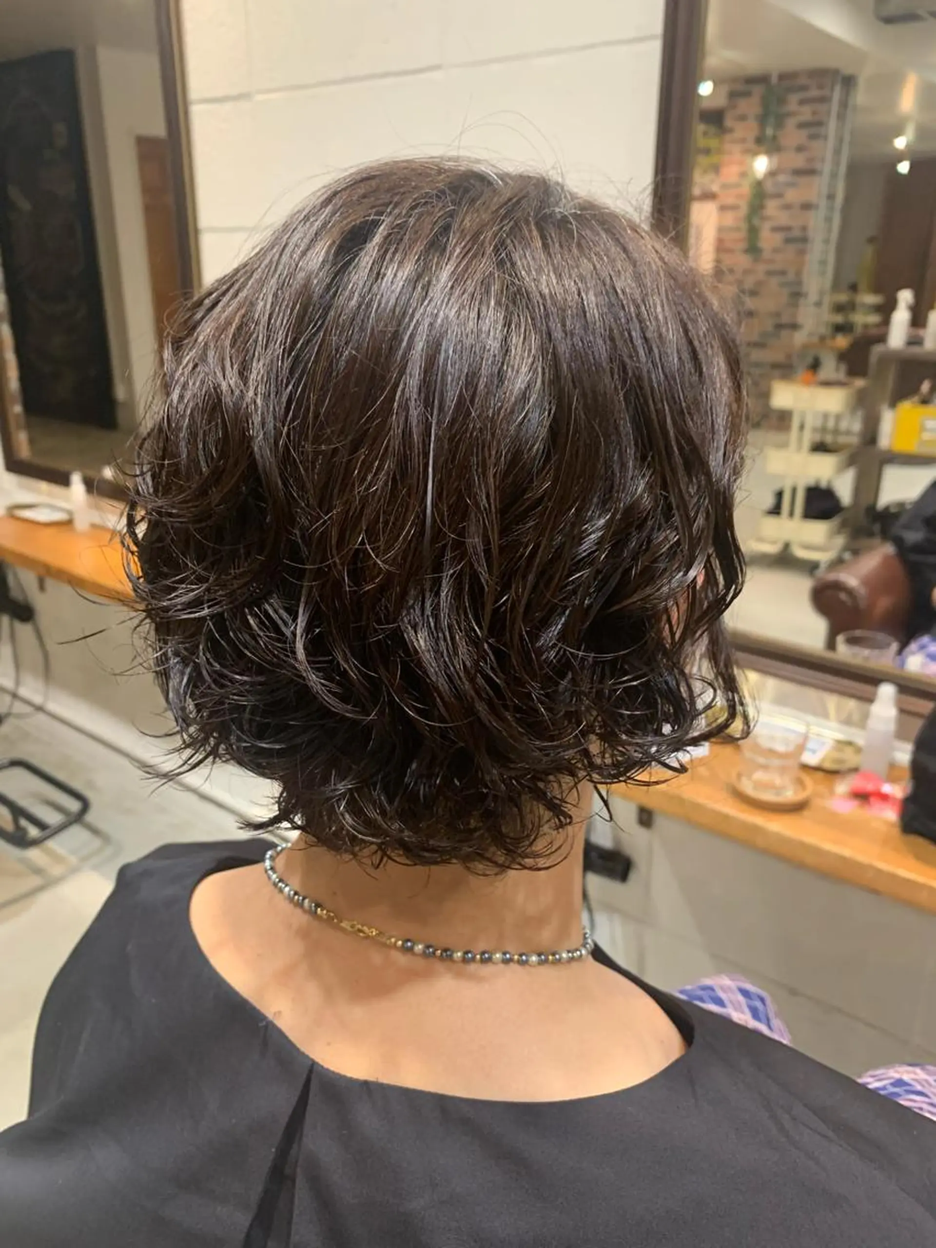 ショート パーマ ショート🌼パーマ 本間正子のヘアスタイル