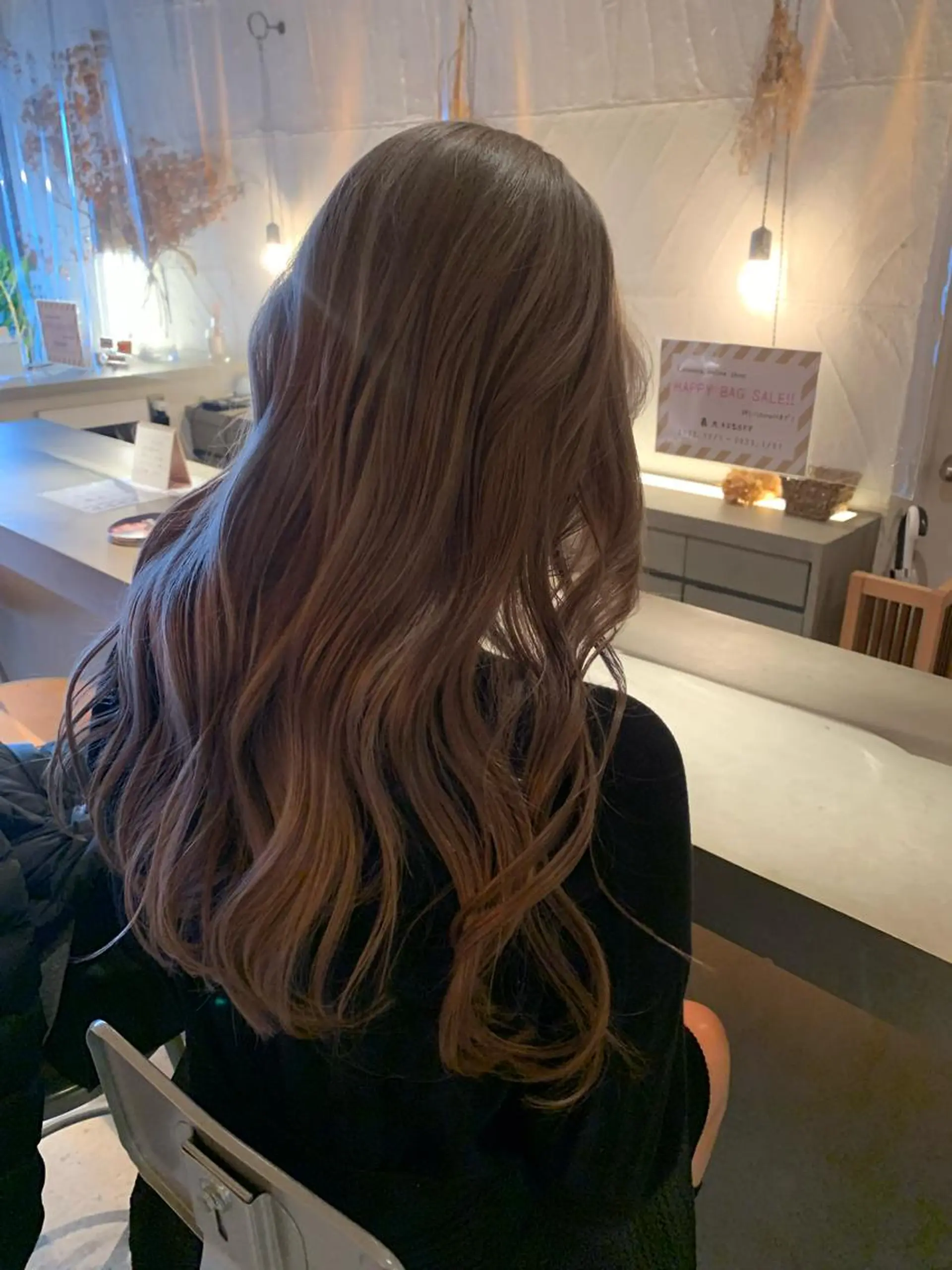 ロング カラー ヘアカラー ブリーチ/アレンジ 天満/chihiroのヘアスタイル