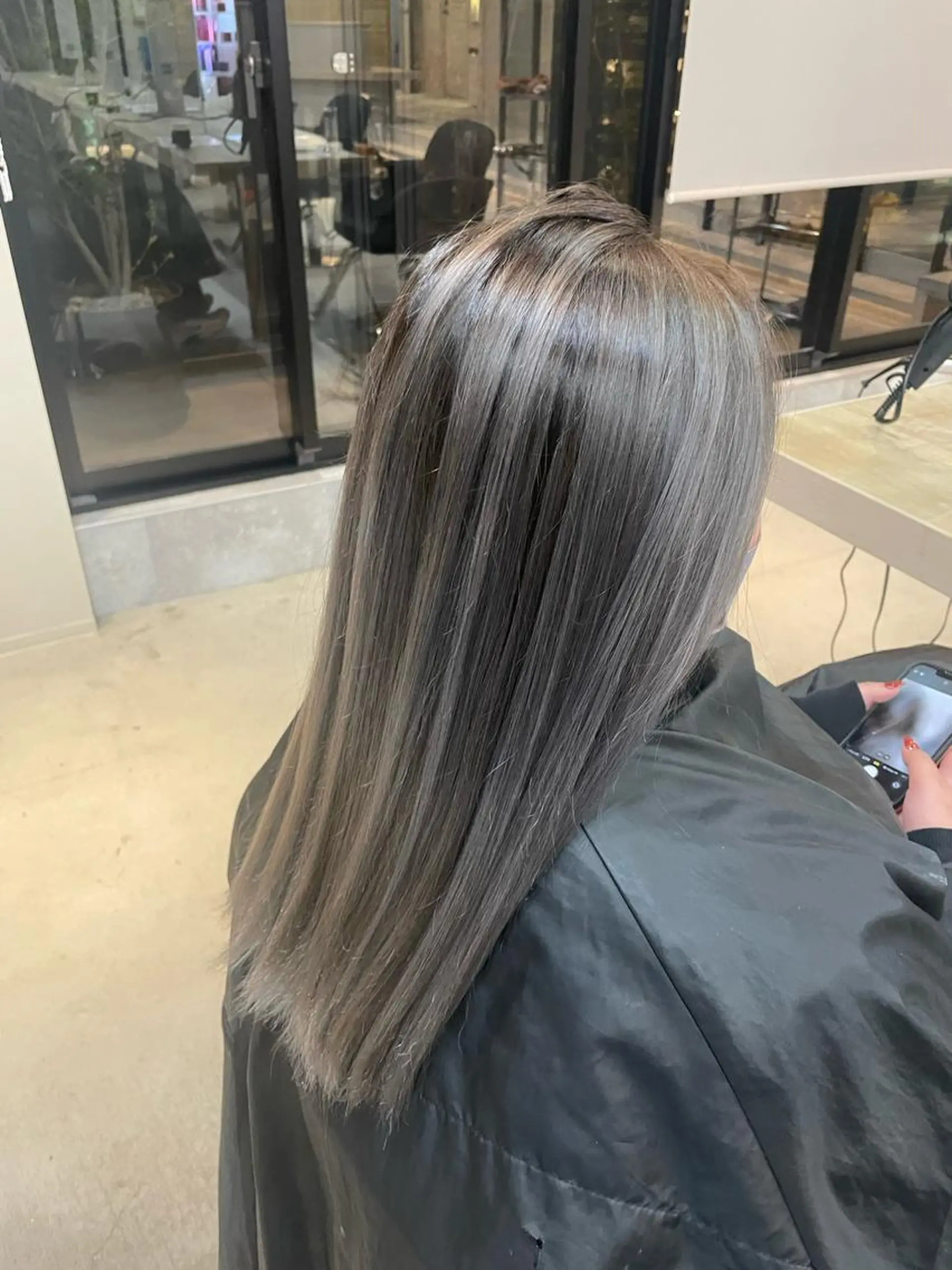 ロング カラー AKI 🐉のヘアスタイル