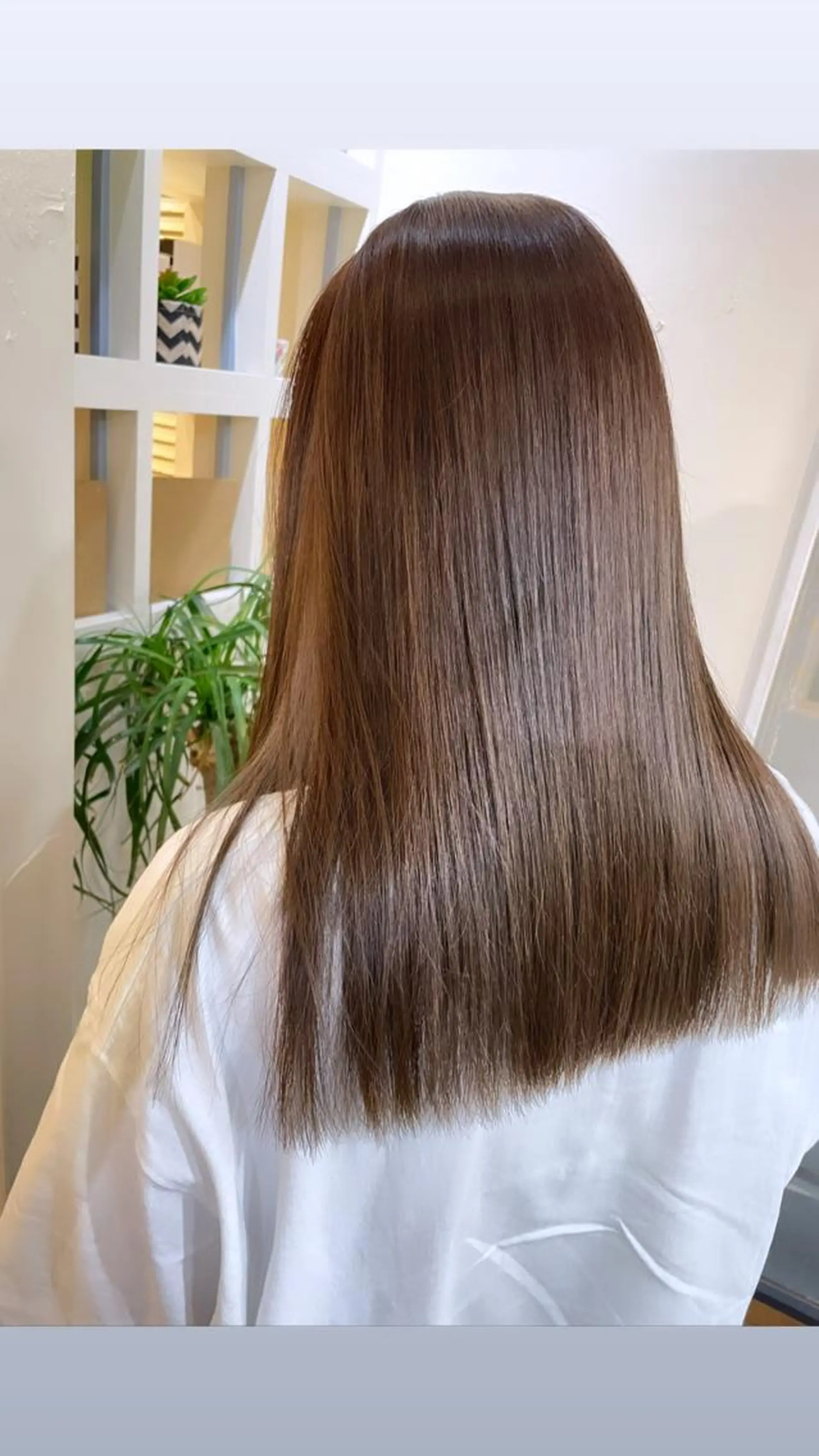 ロング カラー ヘアアレンジ ヘアカラー トリートメント REONA🪽✨薬院 レイヤーカット🫧のヘアスタイル