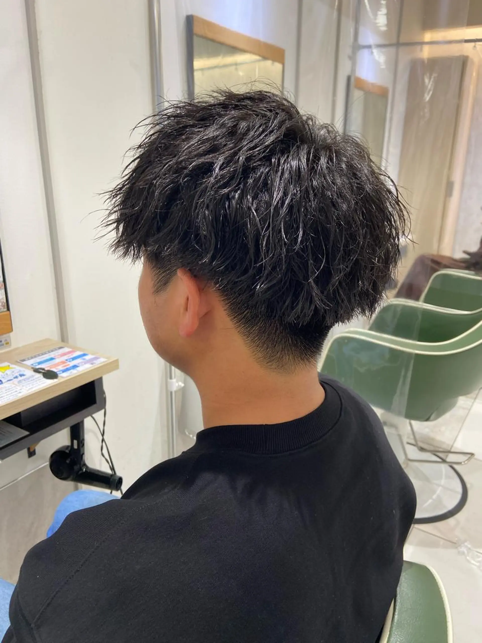パーマ メンズ 松下 恭佑のヘアスタイル