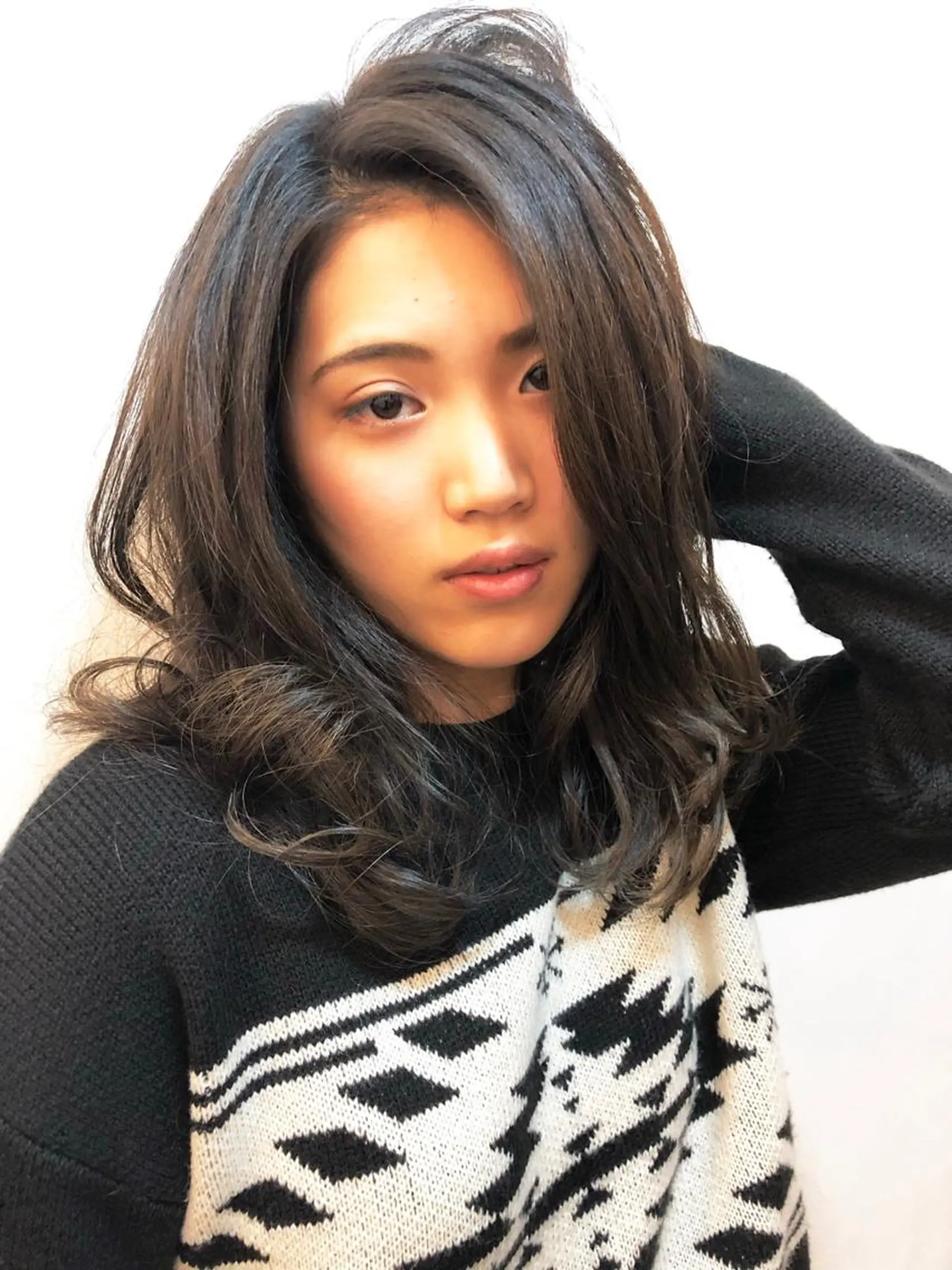 セミロング hair shiki -志希-のヘアスタイル