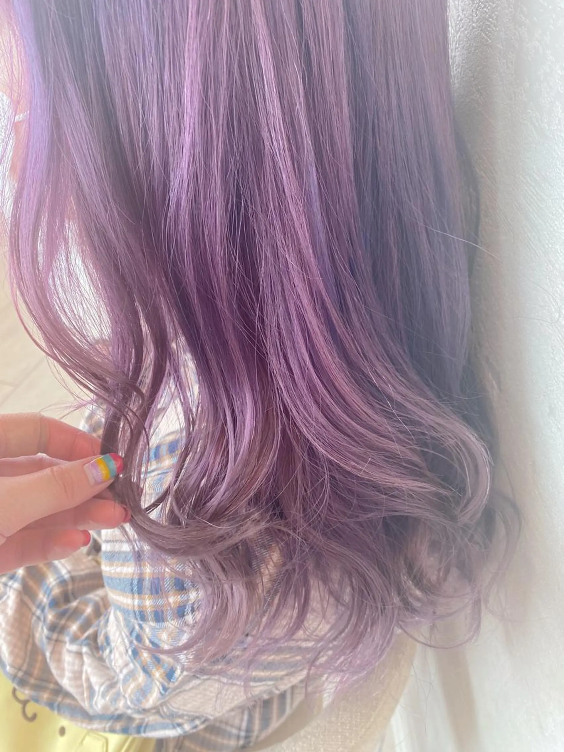 ロング カラー ハイトーンカラー ピンクカラー 艶髪/モテヘア🎀 MIHOのヘアスタイル