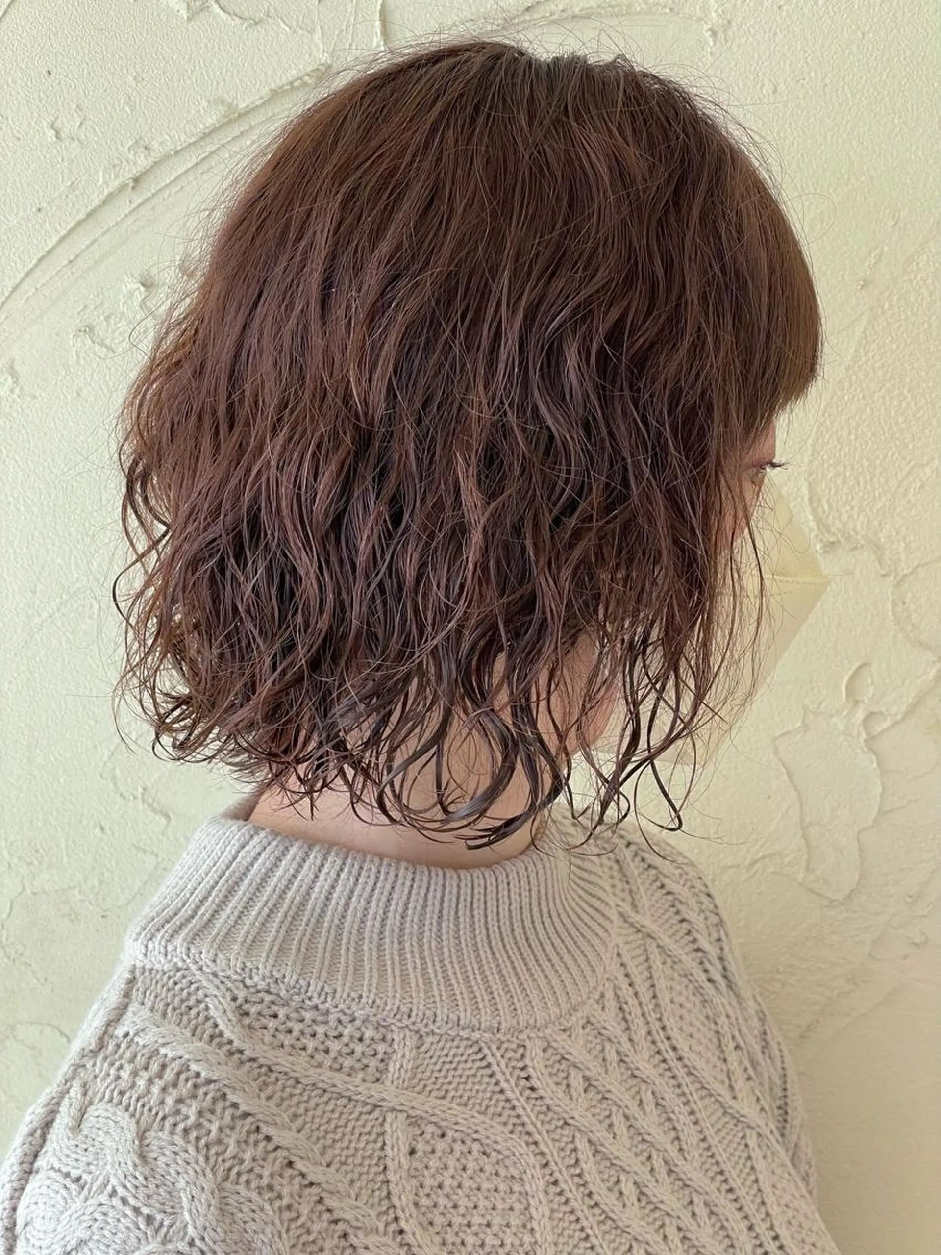 ミディアム パーマ ミディアムパーマ ボブ メンズ特化/パーマ指 名No.1/百瀬太郎のヘアスタイル