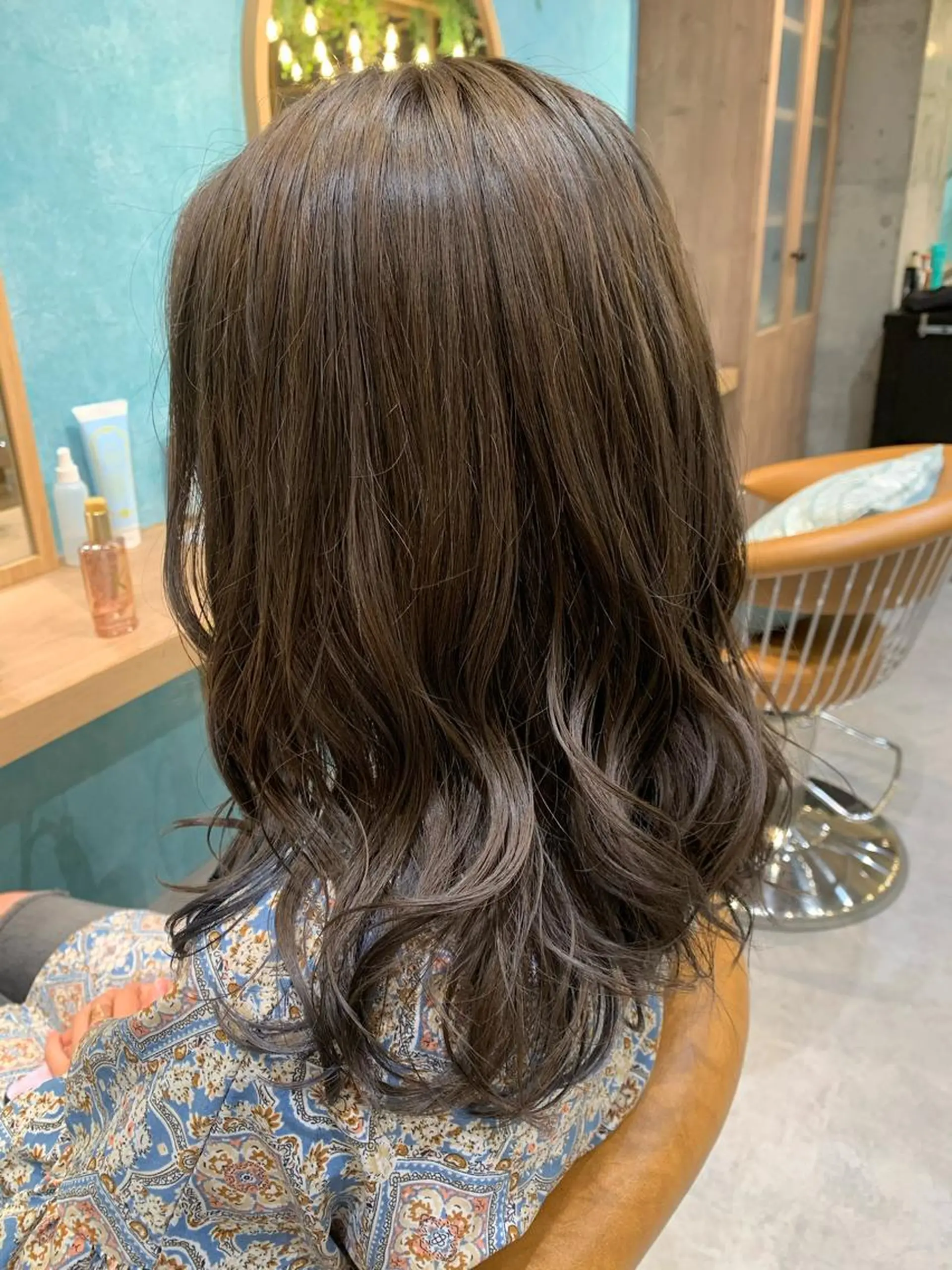 ミディアム 林 飛夕也のヘアスタイル