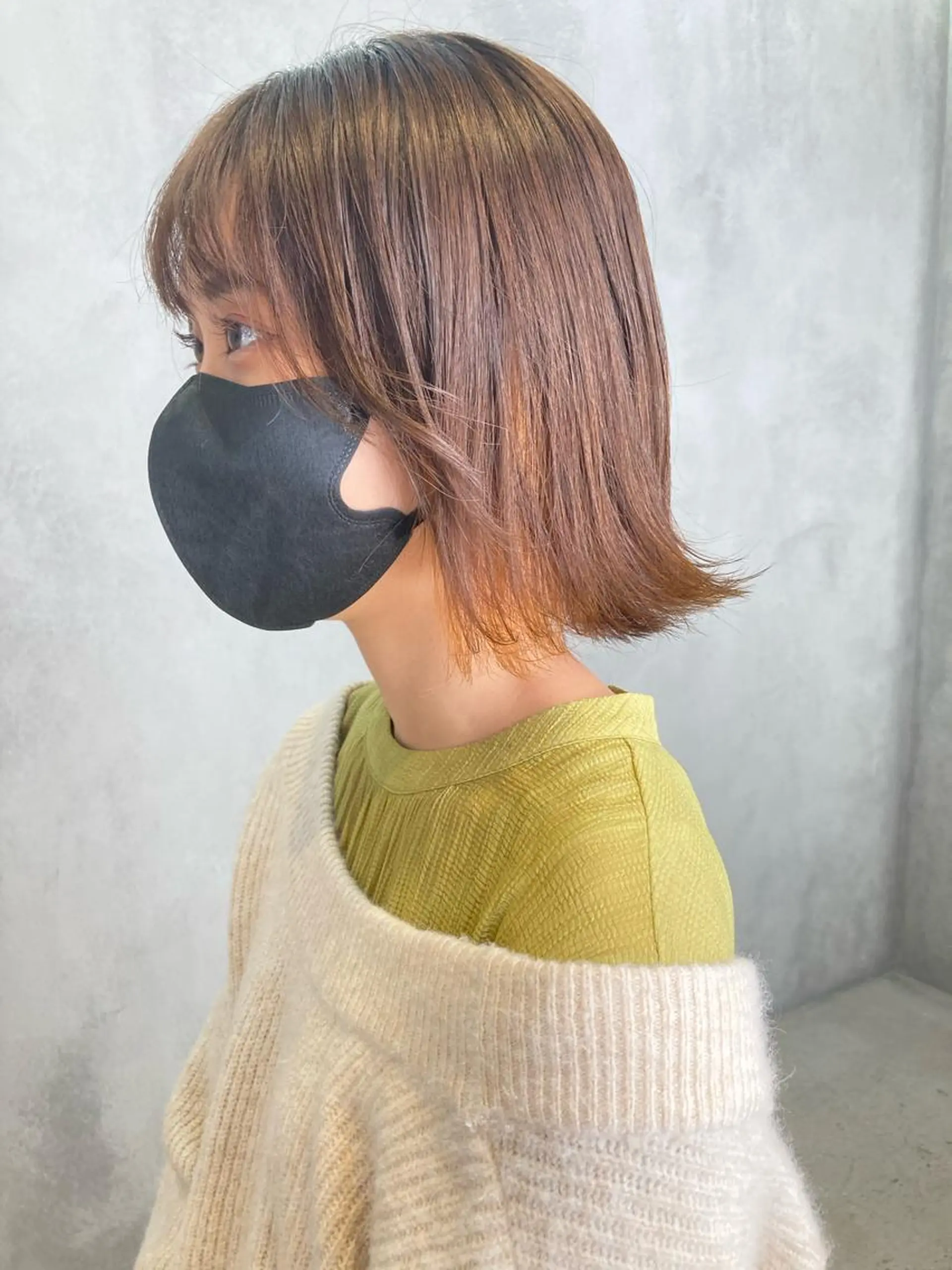 ミディアム カラー ✳️ウルフ/メンズ/ スパイラルパーマ✳️のヘアスタイル