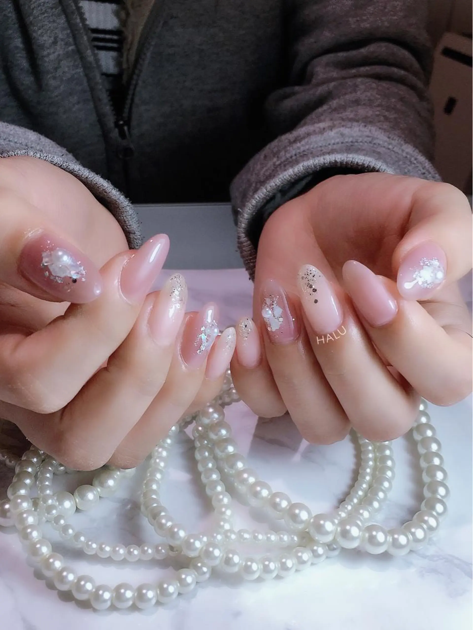 ネイル オフィスネイル HALU ハルのネイルデザイン