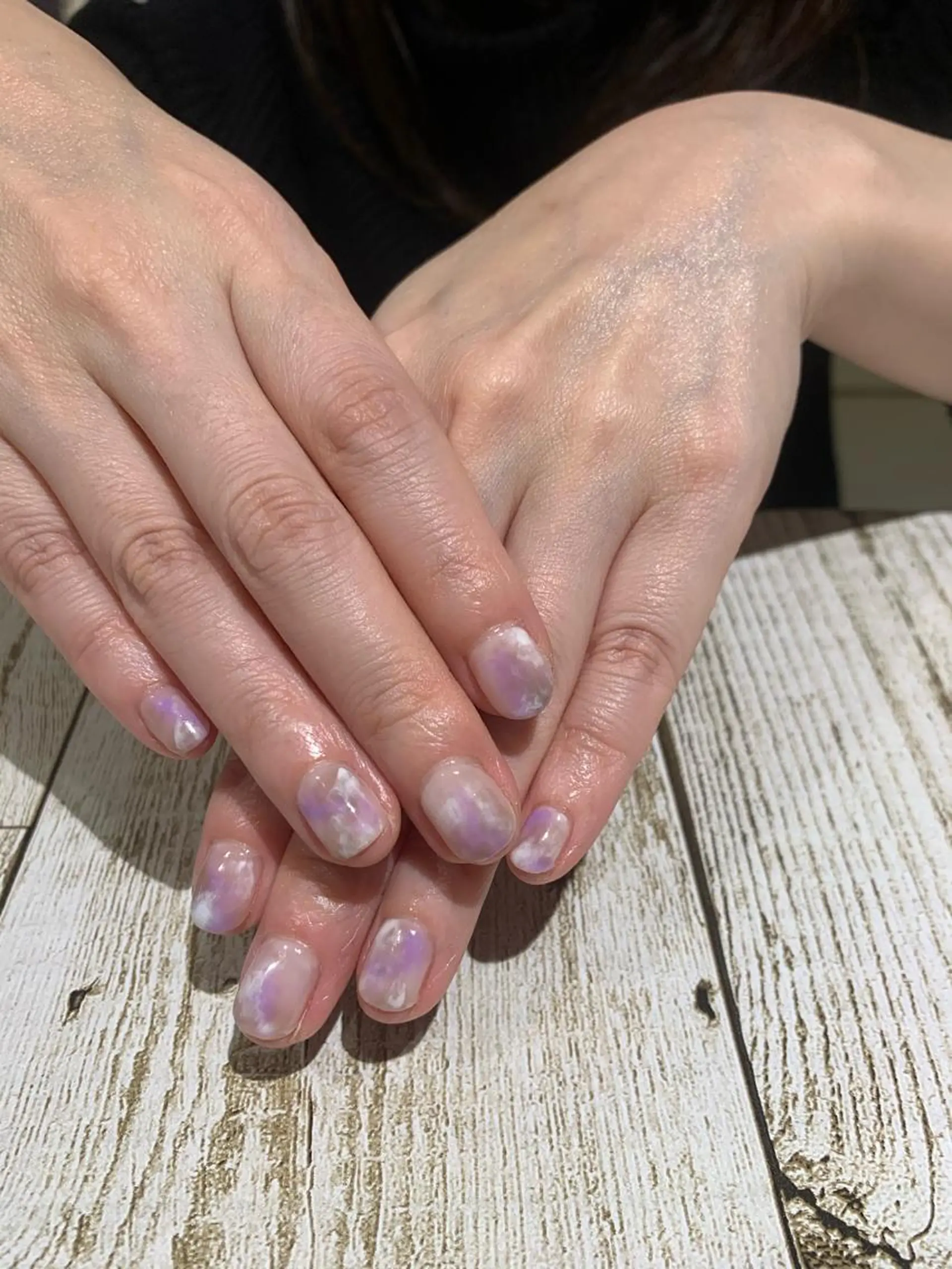 ネイル ニュアンスネイル Imyme mine Rioのネイルデザイン