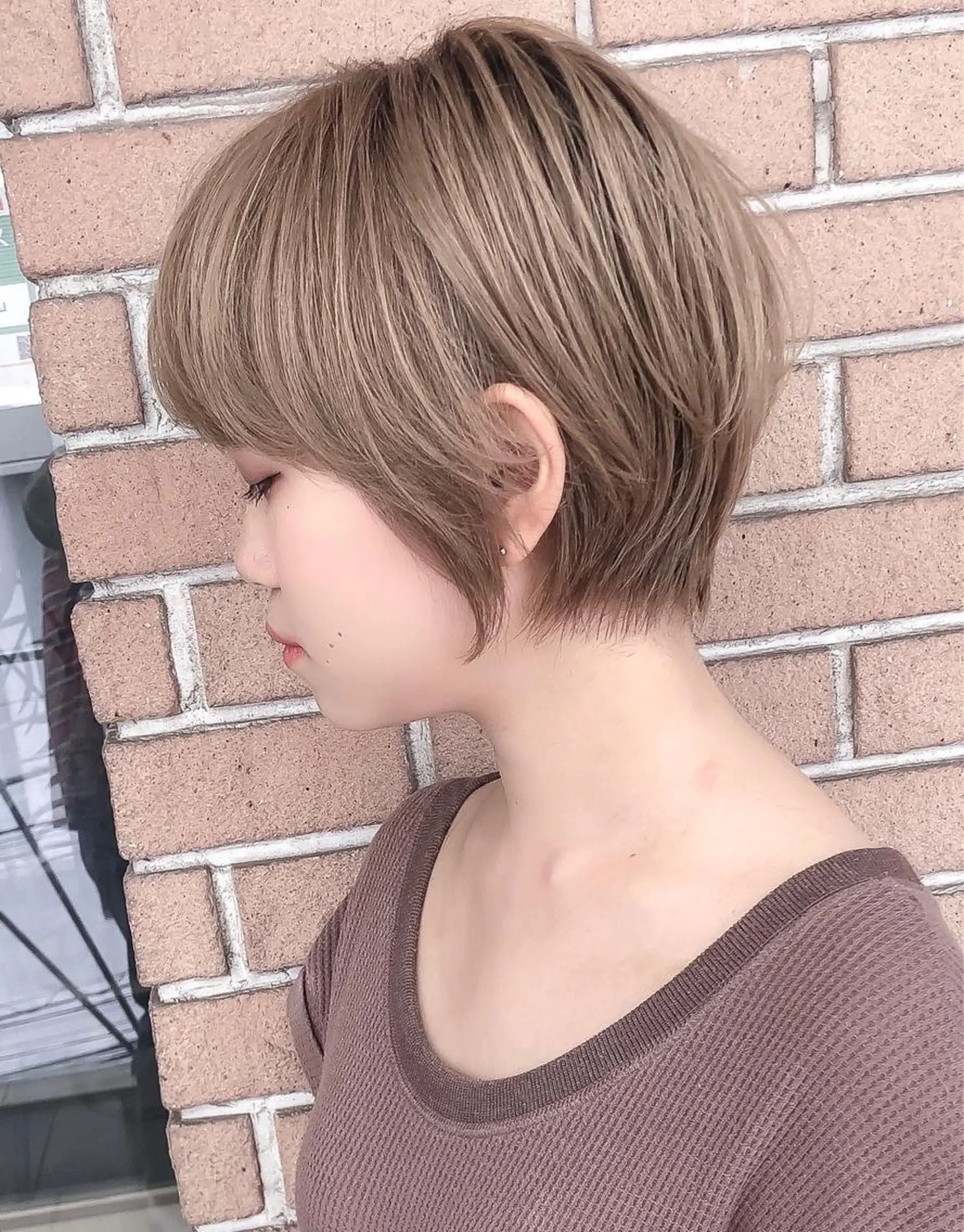 ショート 北條 優輝のヘアスタイル