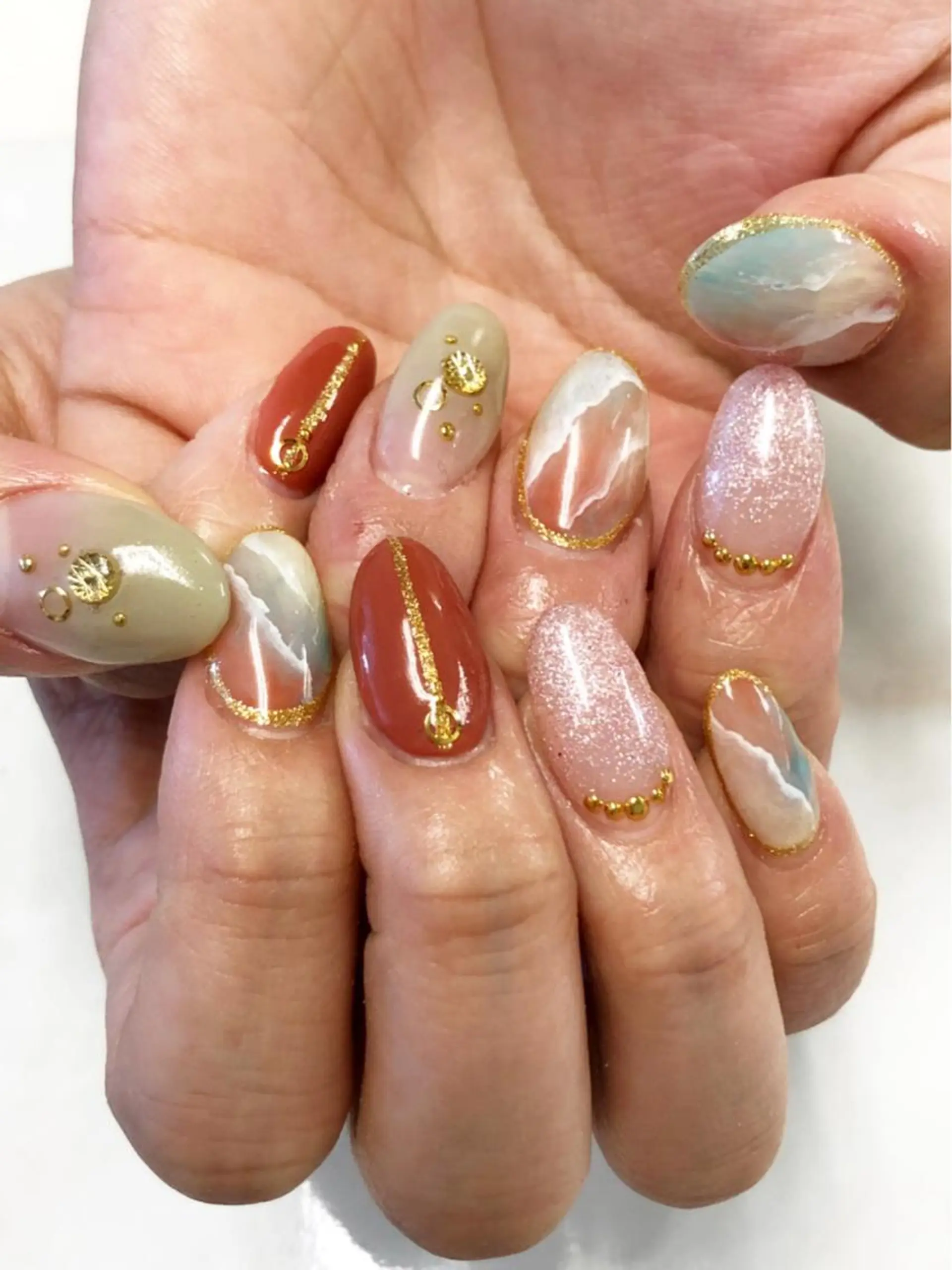 ネイル スカルプネイル KIREIE NAILSのネイルデザイン