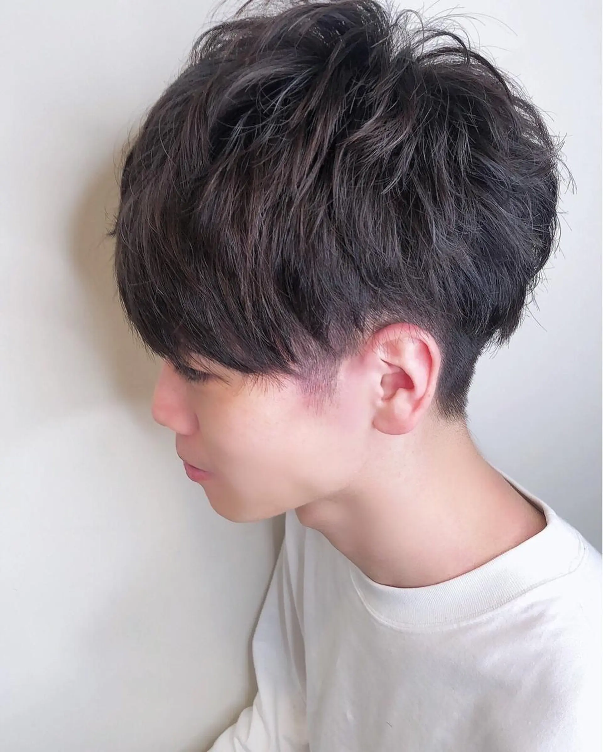 ショート メンズ 永井 亜実のヘアスタイル