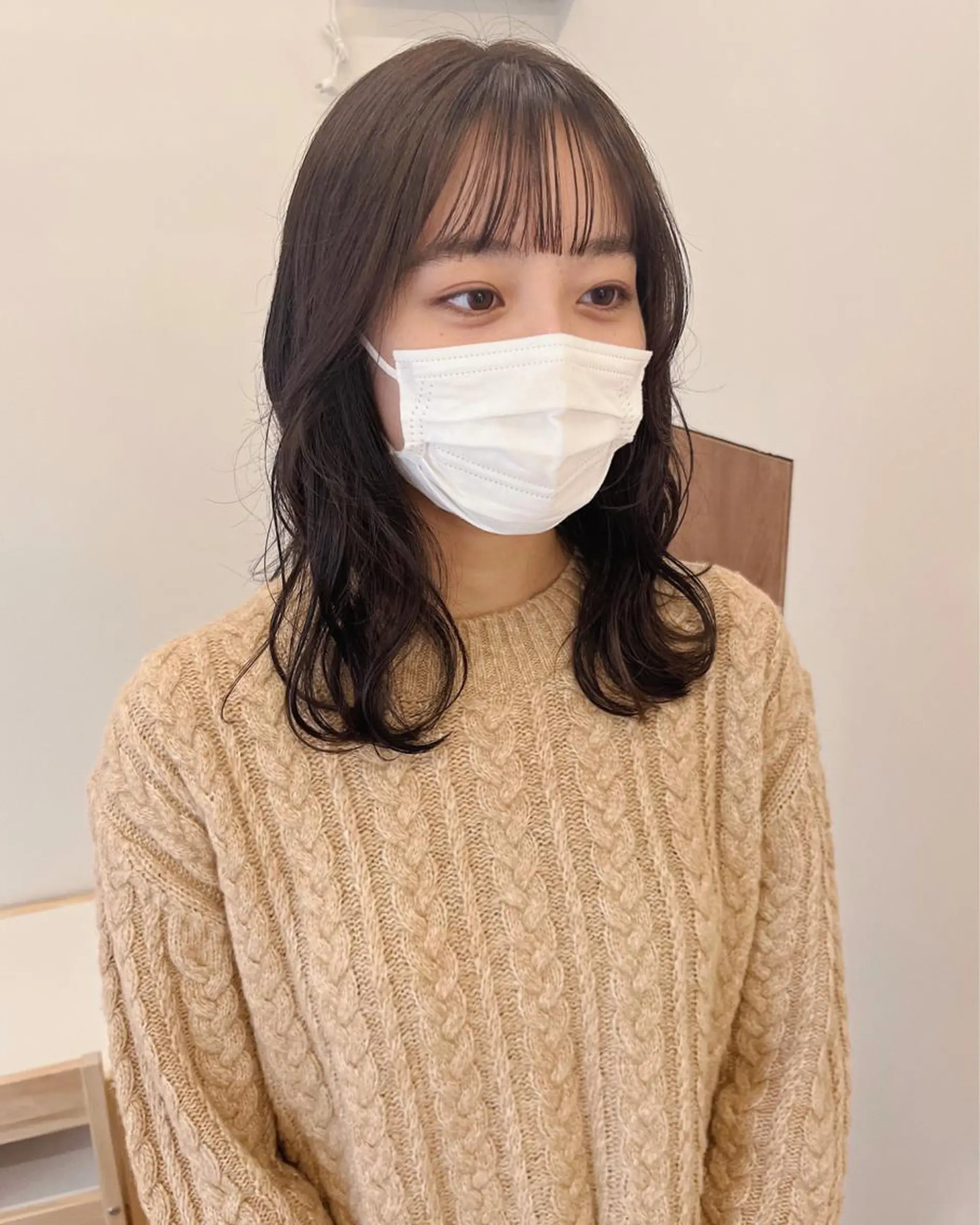 ミディアム カラー 西山 紗耶香🪽 透明感カラー/ボブのヘアスタイル