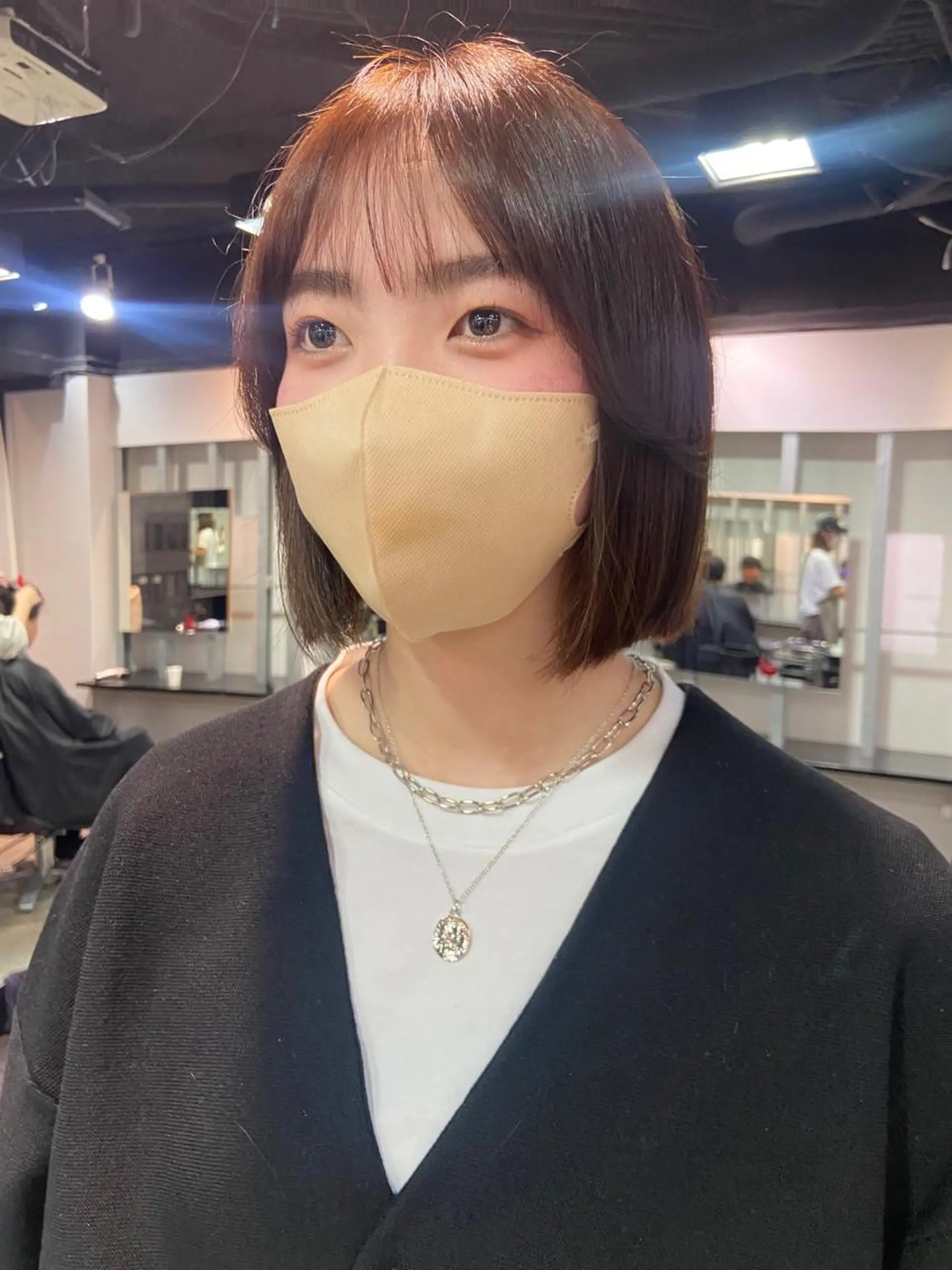 ショート 地毛風艶カラー🌿 喜多夏海のヘアスタイル