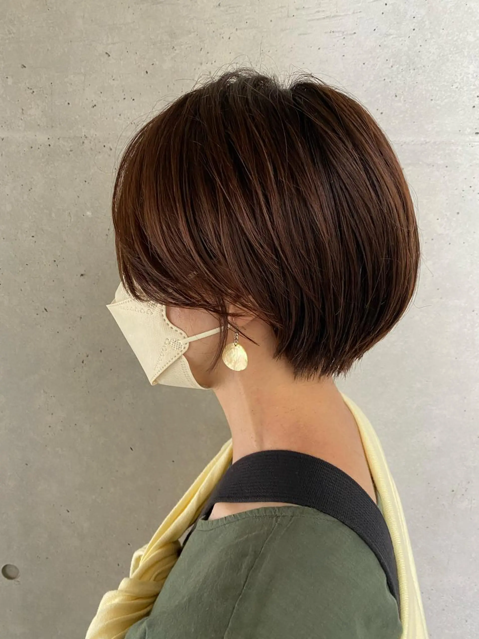 ショート カラー 小滝 楓のヘアスタイル