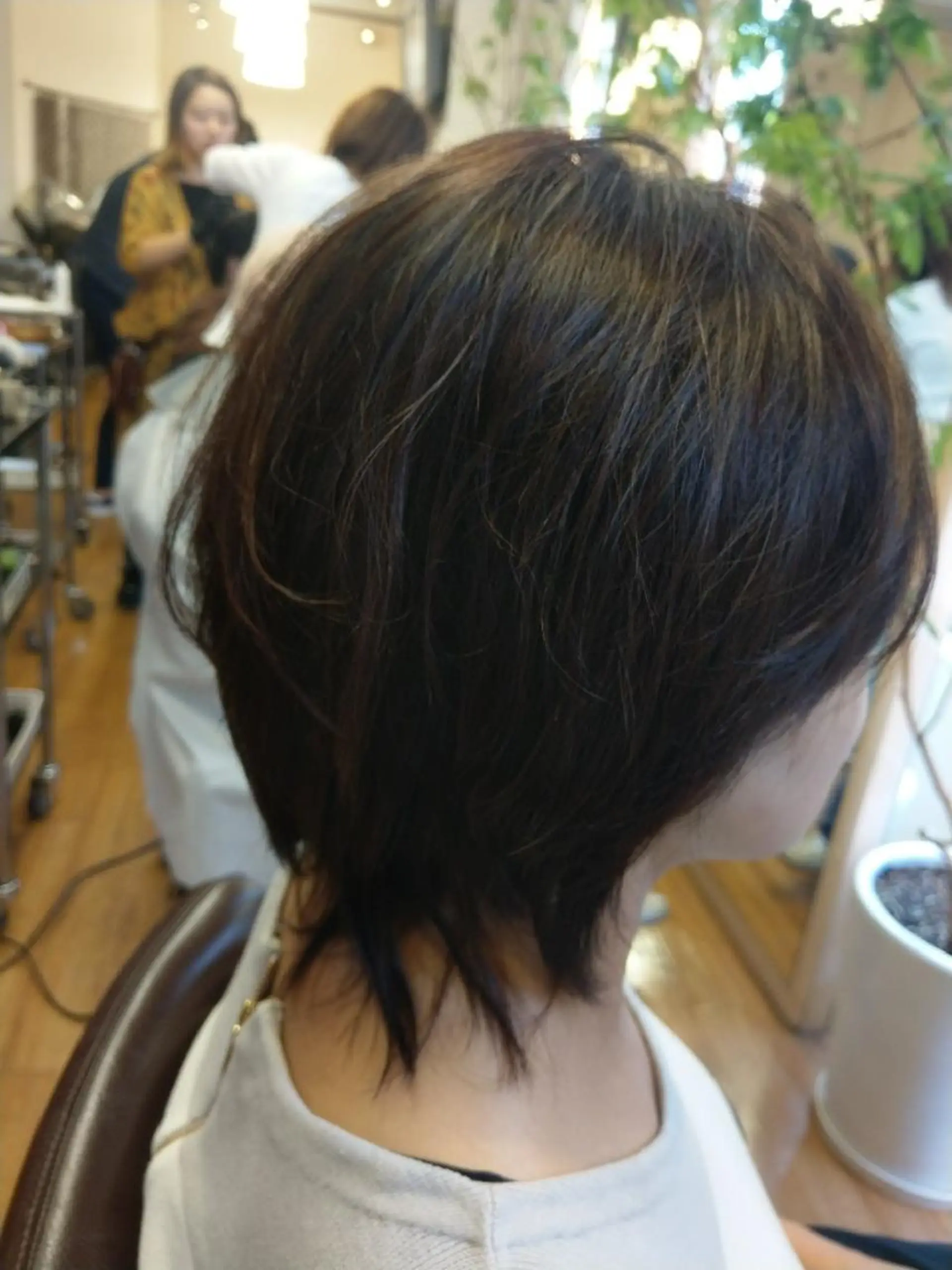 ミディアム Uketoru 横田健のヘアスタイル