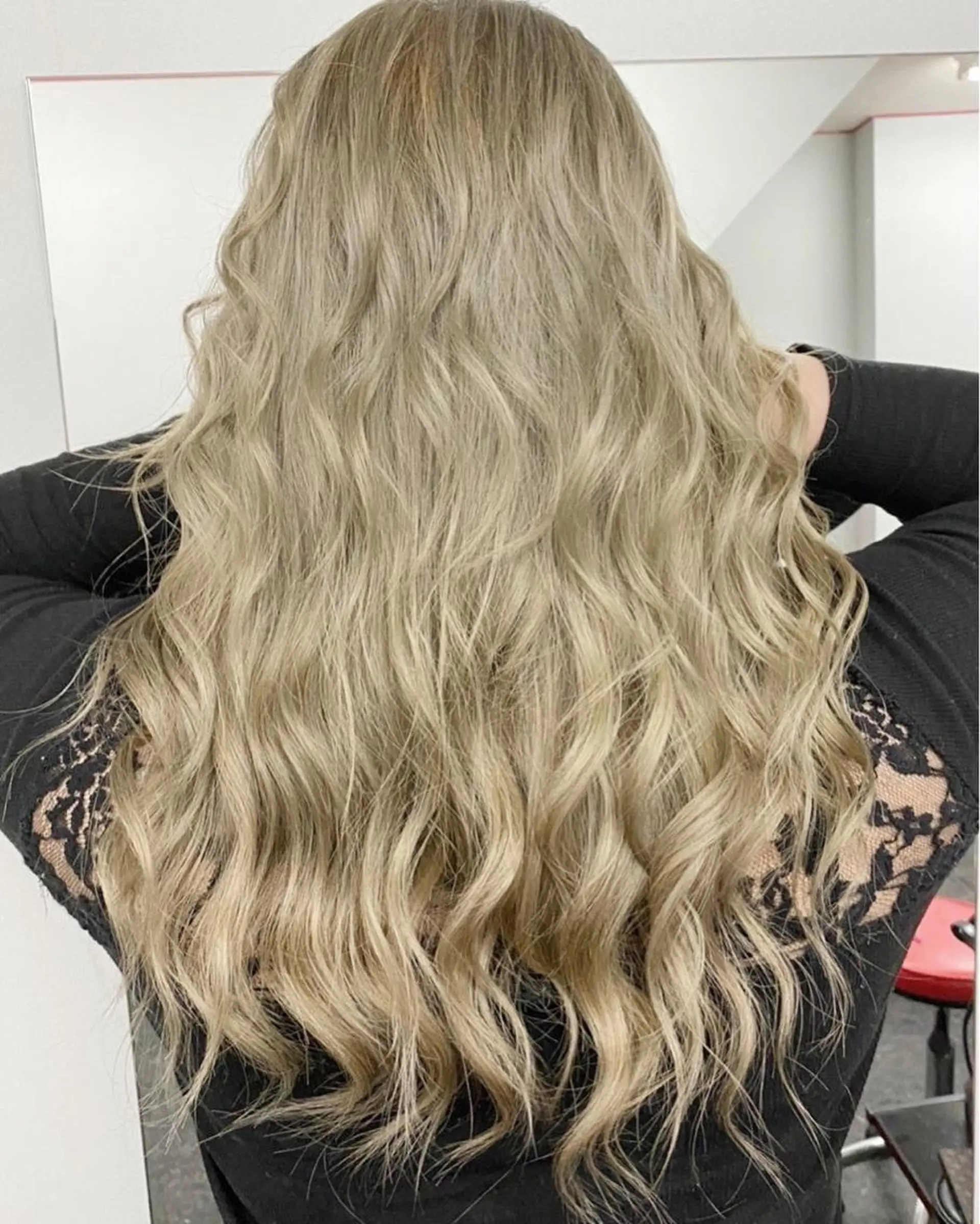 ロング ヘアアレンジ メンズ 🧡可愛い色落ち🧡 ハイトーン特化🧡のヘアスタイル