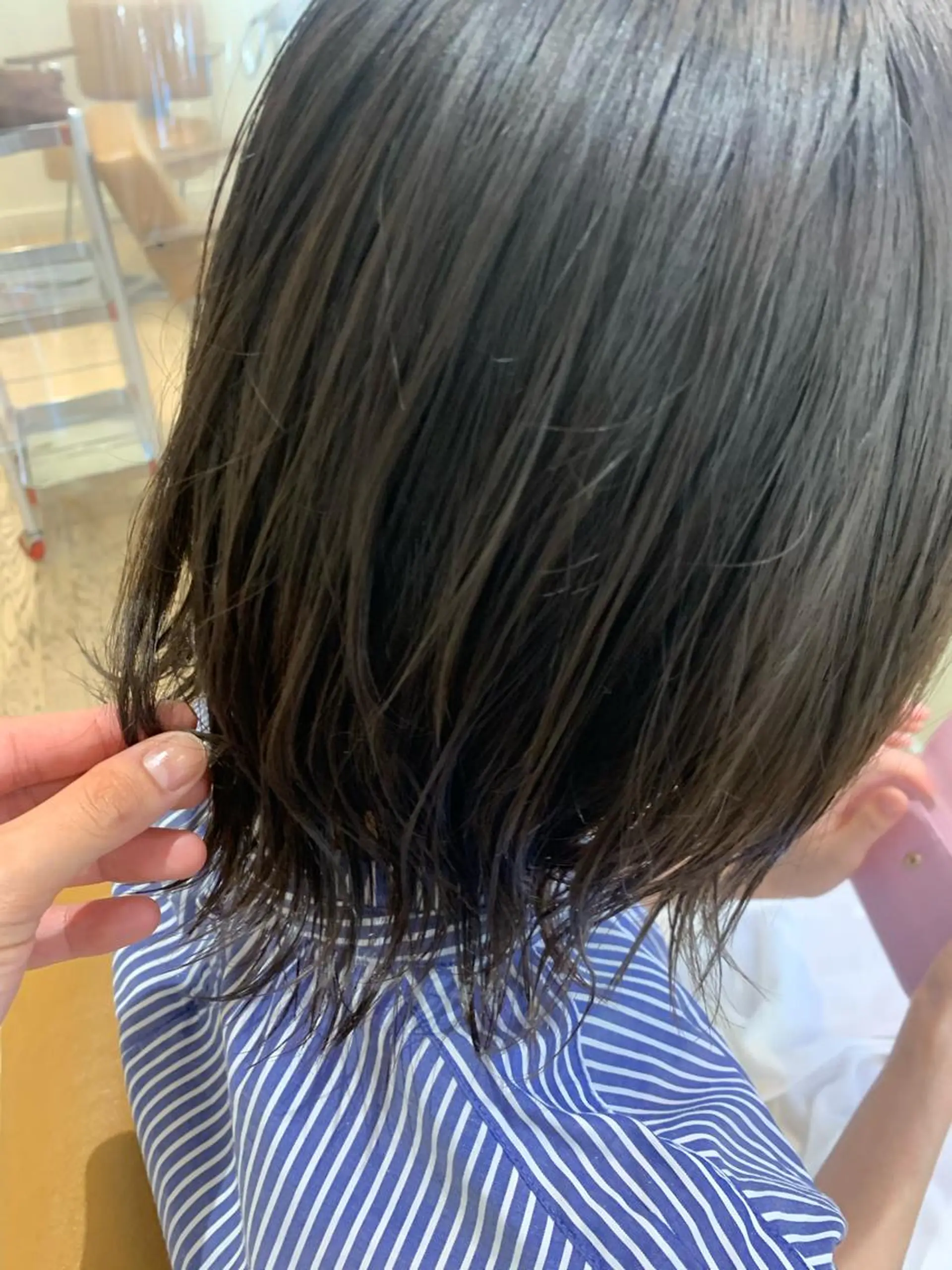 ショート ヘアアレンジ 切りっぱなしボブ ボブ 外ハネヘア 【メンズモデル募集】 Bassa所沢のヘアスタイル