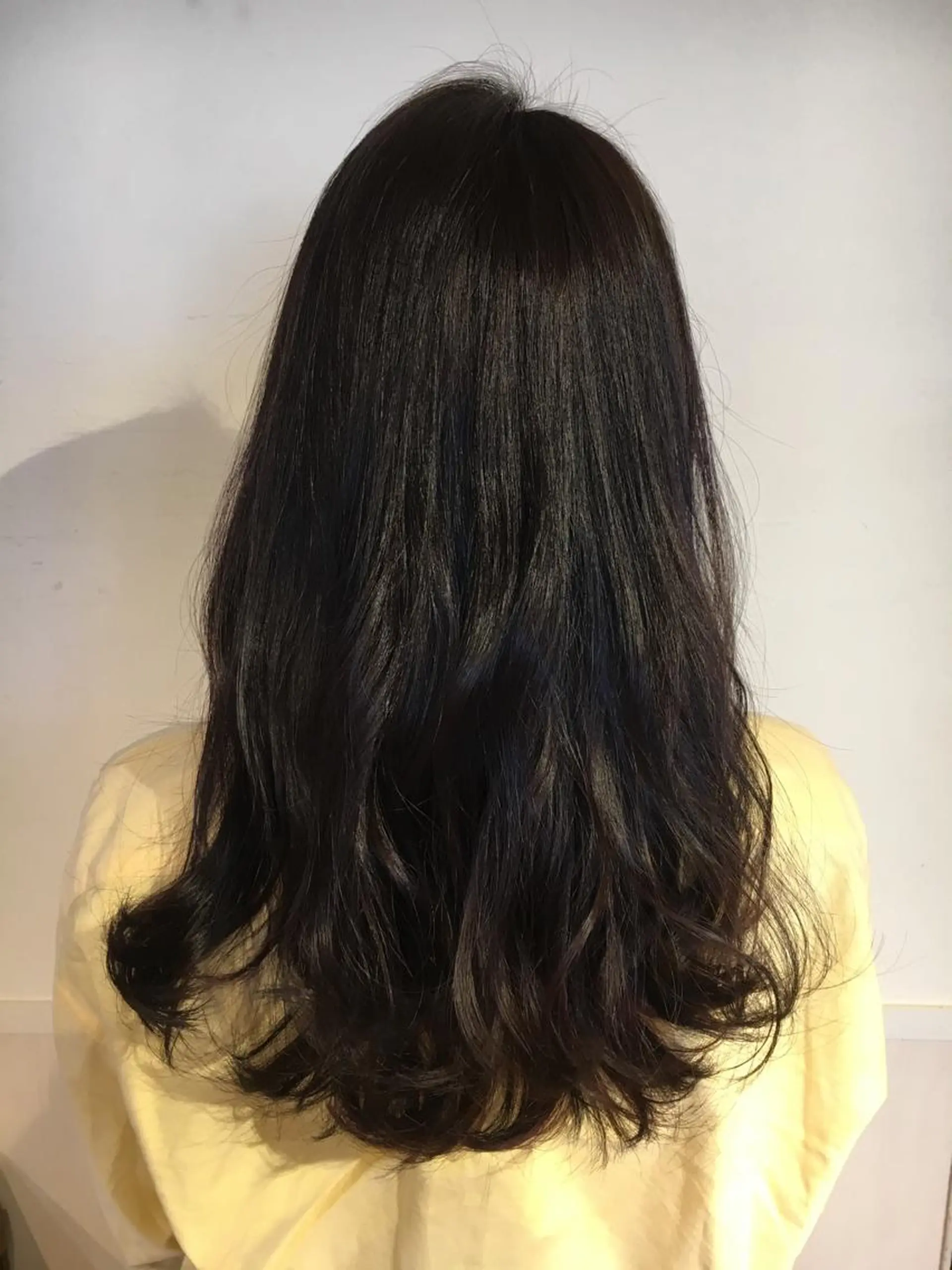 セミロング パーマ 野崎 ひかりのヘアスタイル