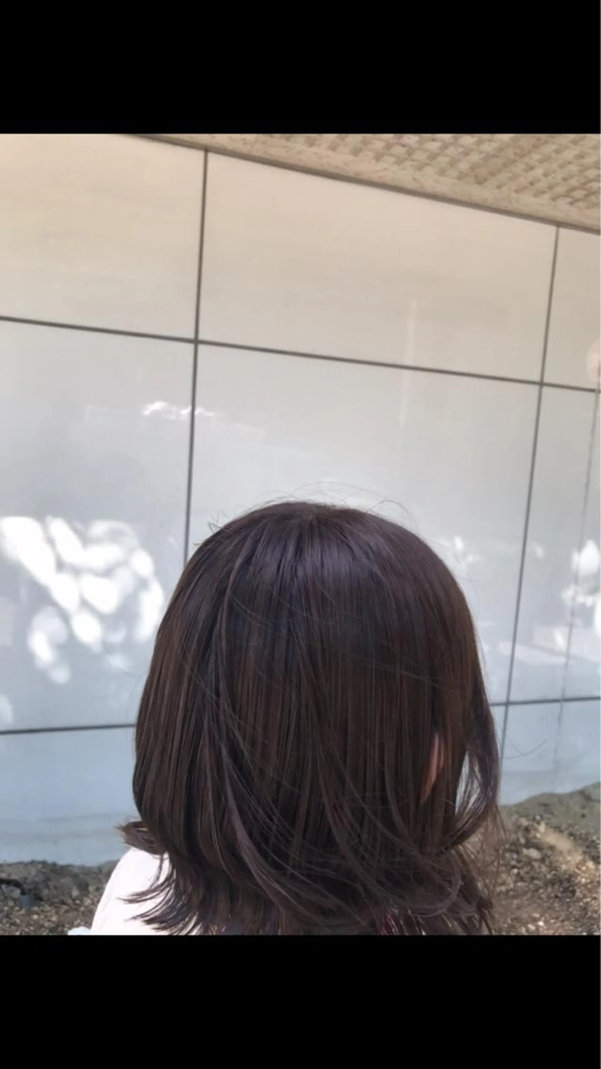 ミディアム カラー 透明感カラー オリーブカラー 🎀きつない みゆ🎀のヘアスタイル