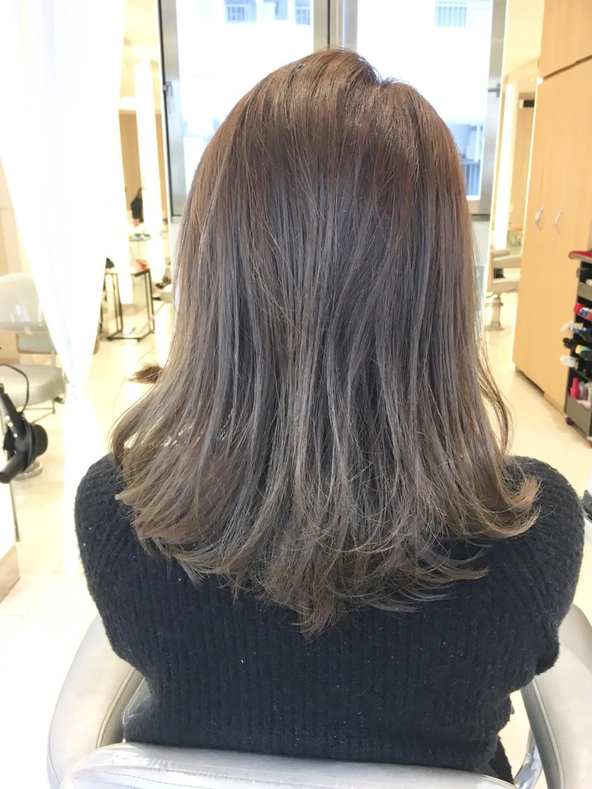 ミディアム 森島 雅之のヘアスタイル