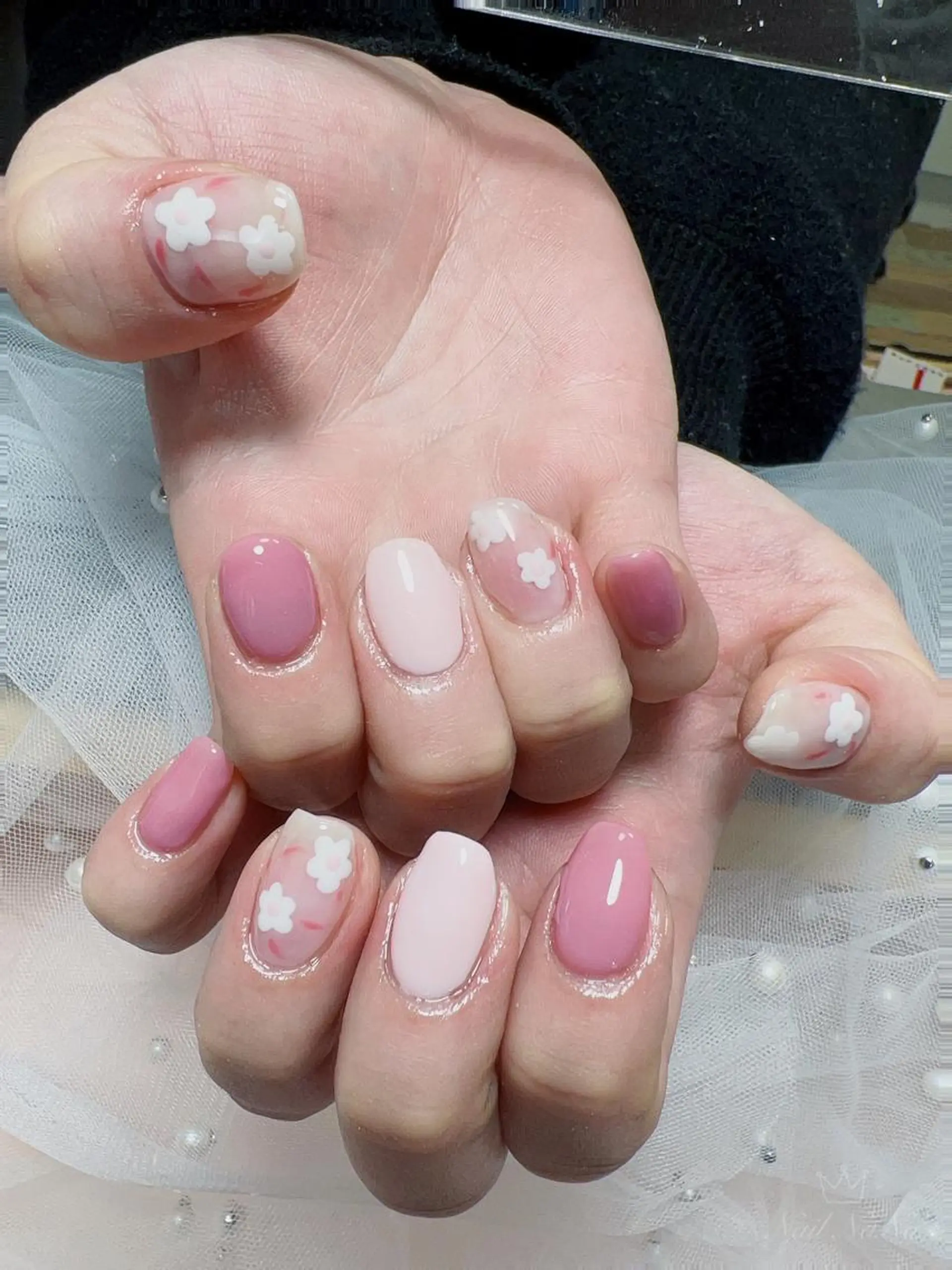 ショート カラー ネイル ハンドネイル Nail NaNaのネイルデザイン