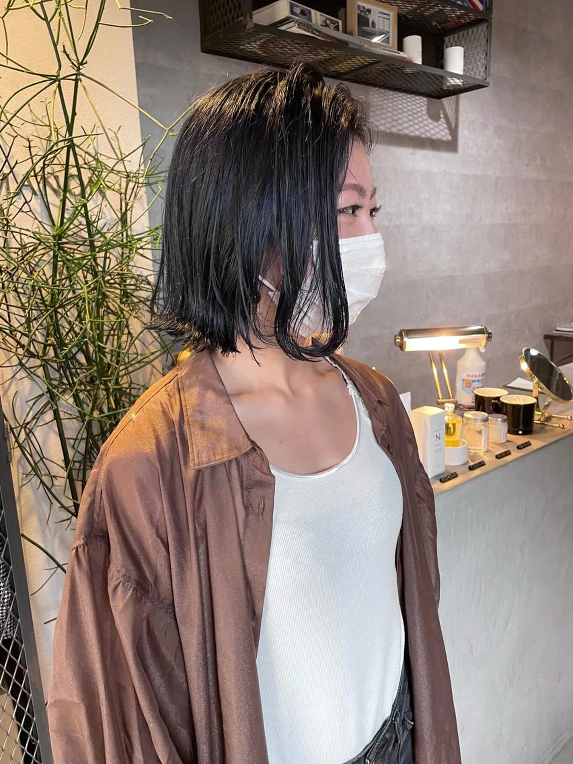 ショート カラー カット ヘアカラー トリートメント メンズヘア/レイヤー /ボブ山内春輝のヘアスタイル