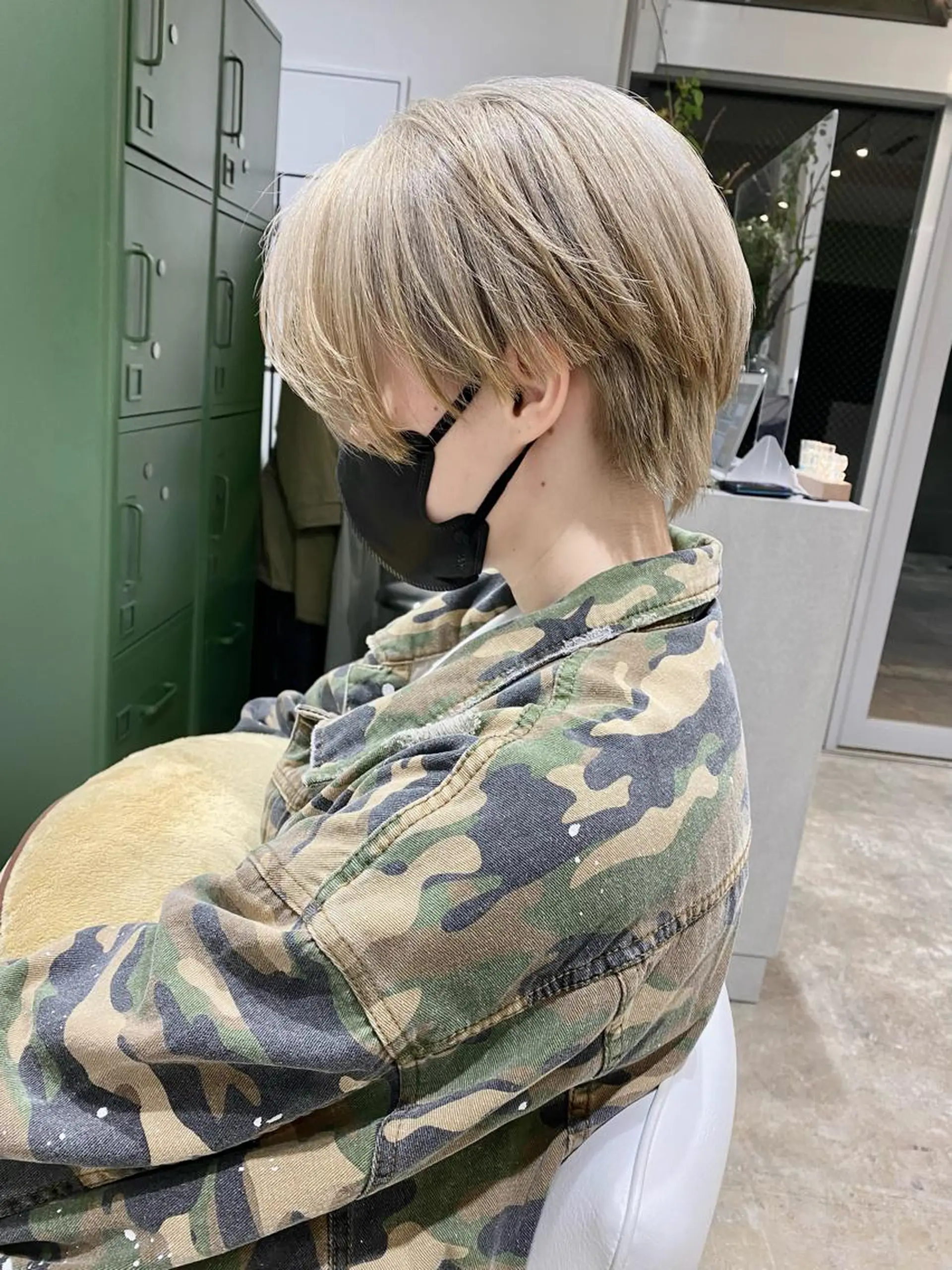 ショート Sabby氏川洸希 パーマのヘアスタイル