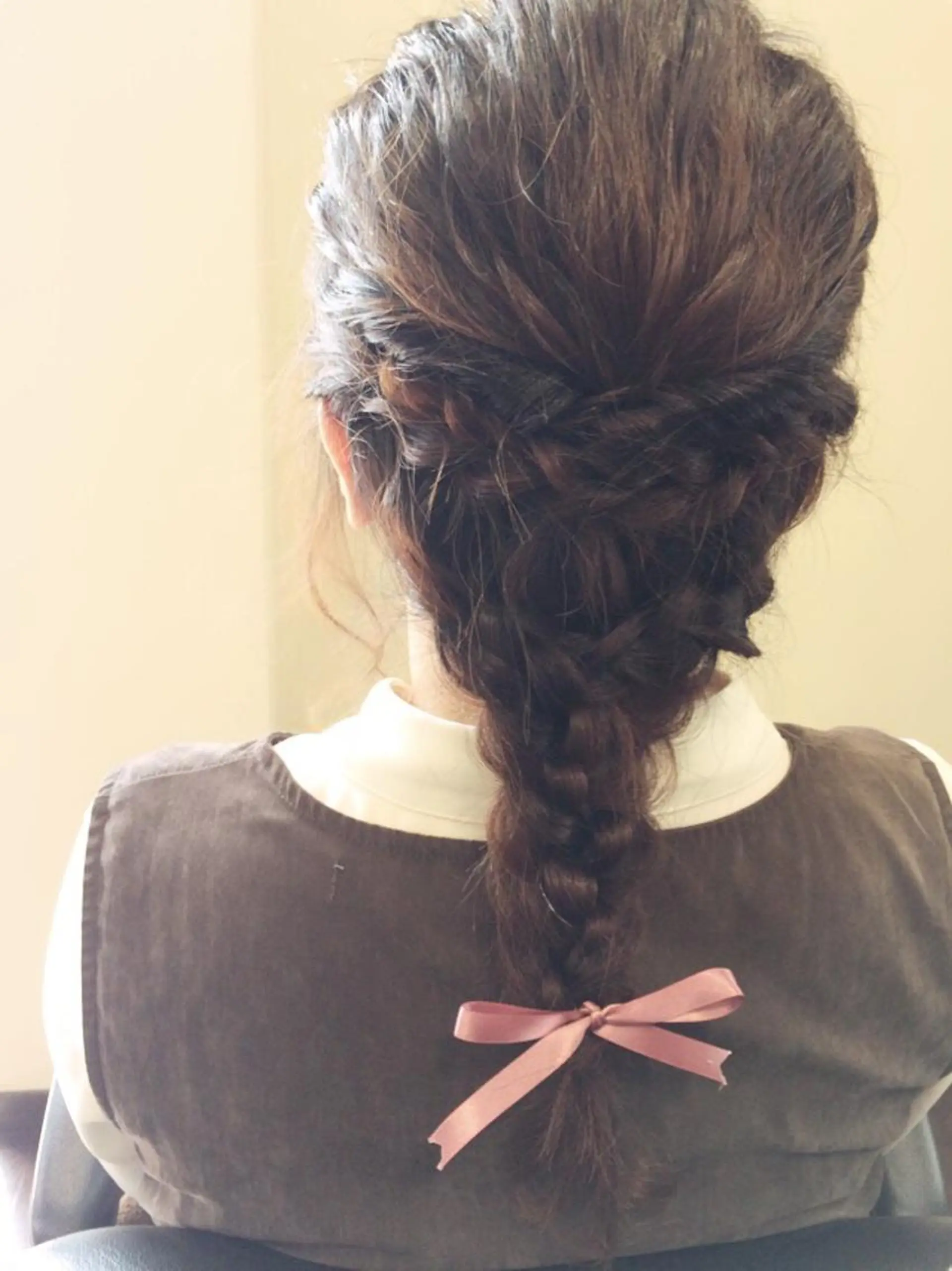 セミロング ロング ヘアアレンジ 沢田 瞳のヘアスタイル