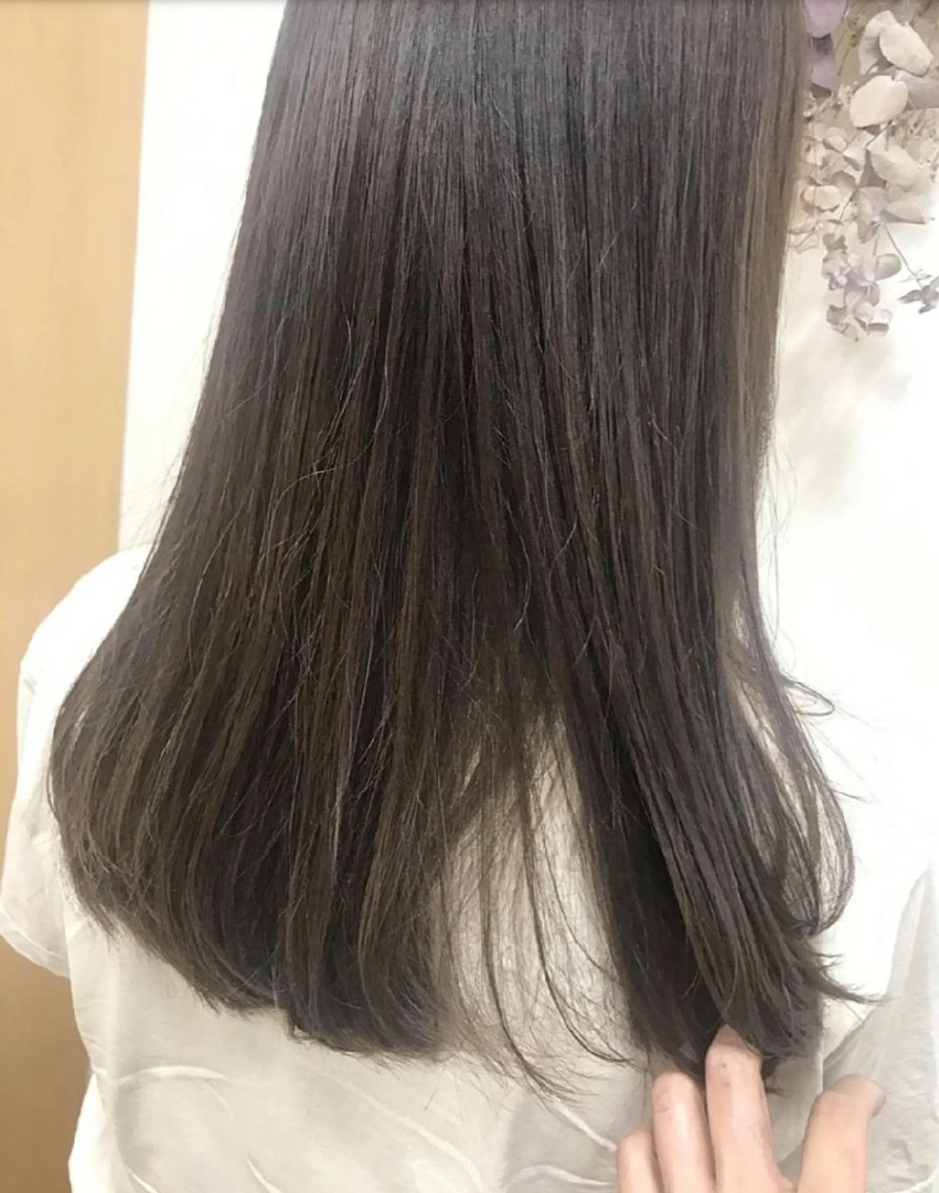 ロング カット 縮毛矯正 トリートメント MARRON 🍊mihoのヘアスタイル