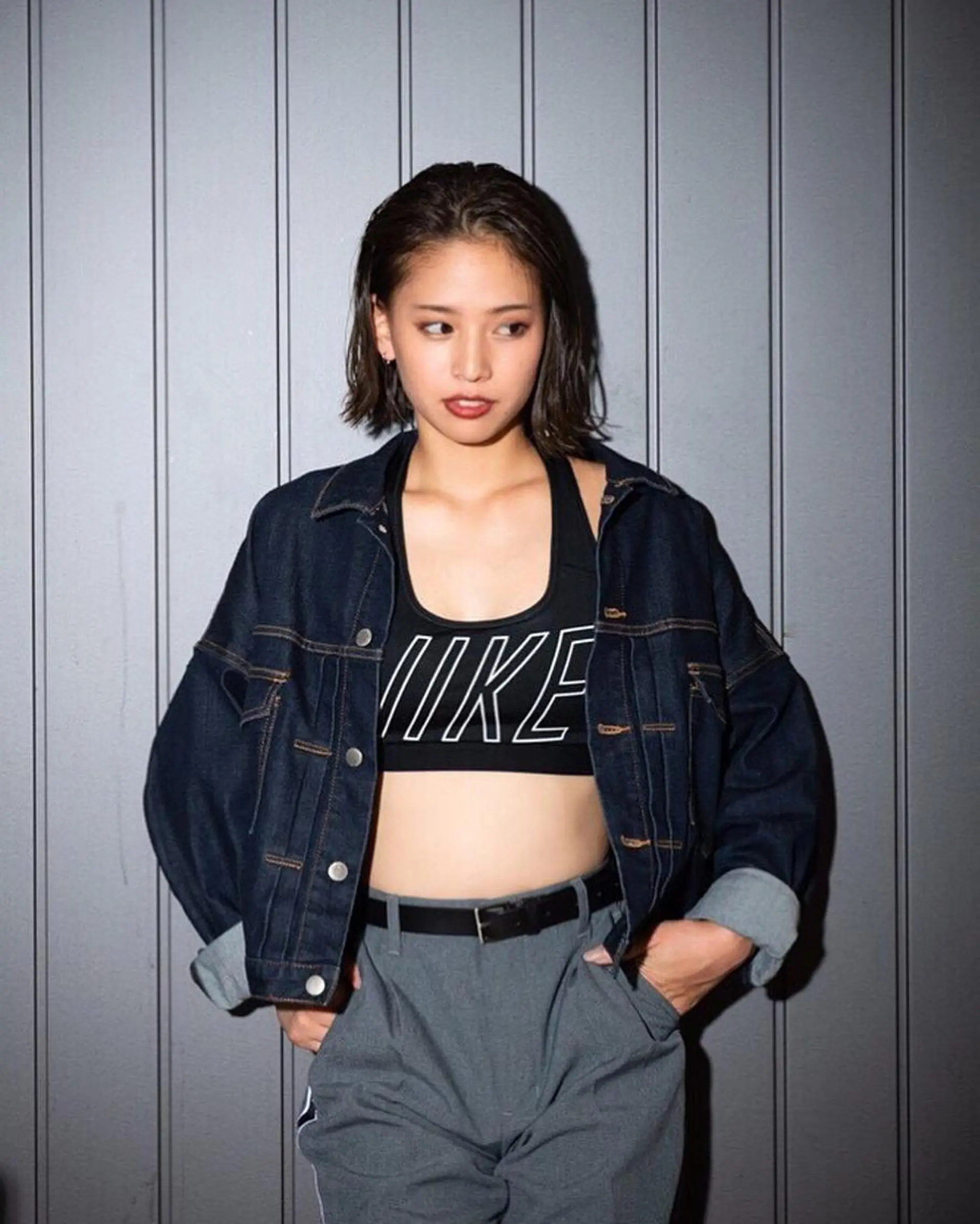 ショート カラー 切りっぱなしボブ ボブ 外ハネヘア 房川 尚人のヘアスタイル