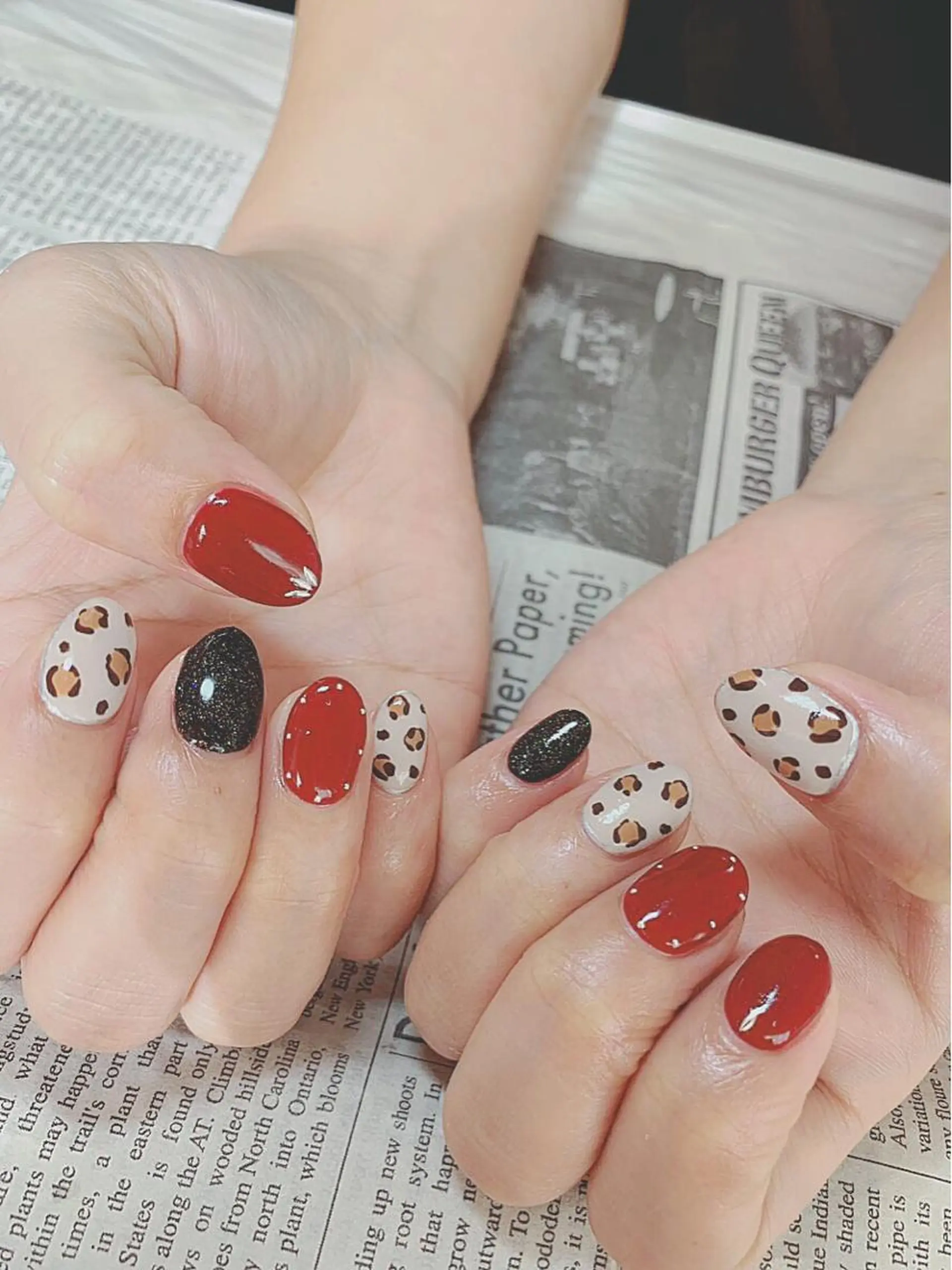 ネイル ハンドネイル ハンドケア 森山 舞のネイルデザイン