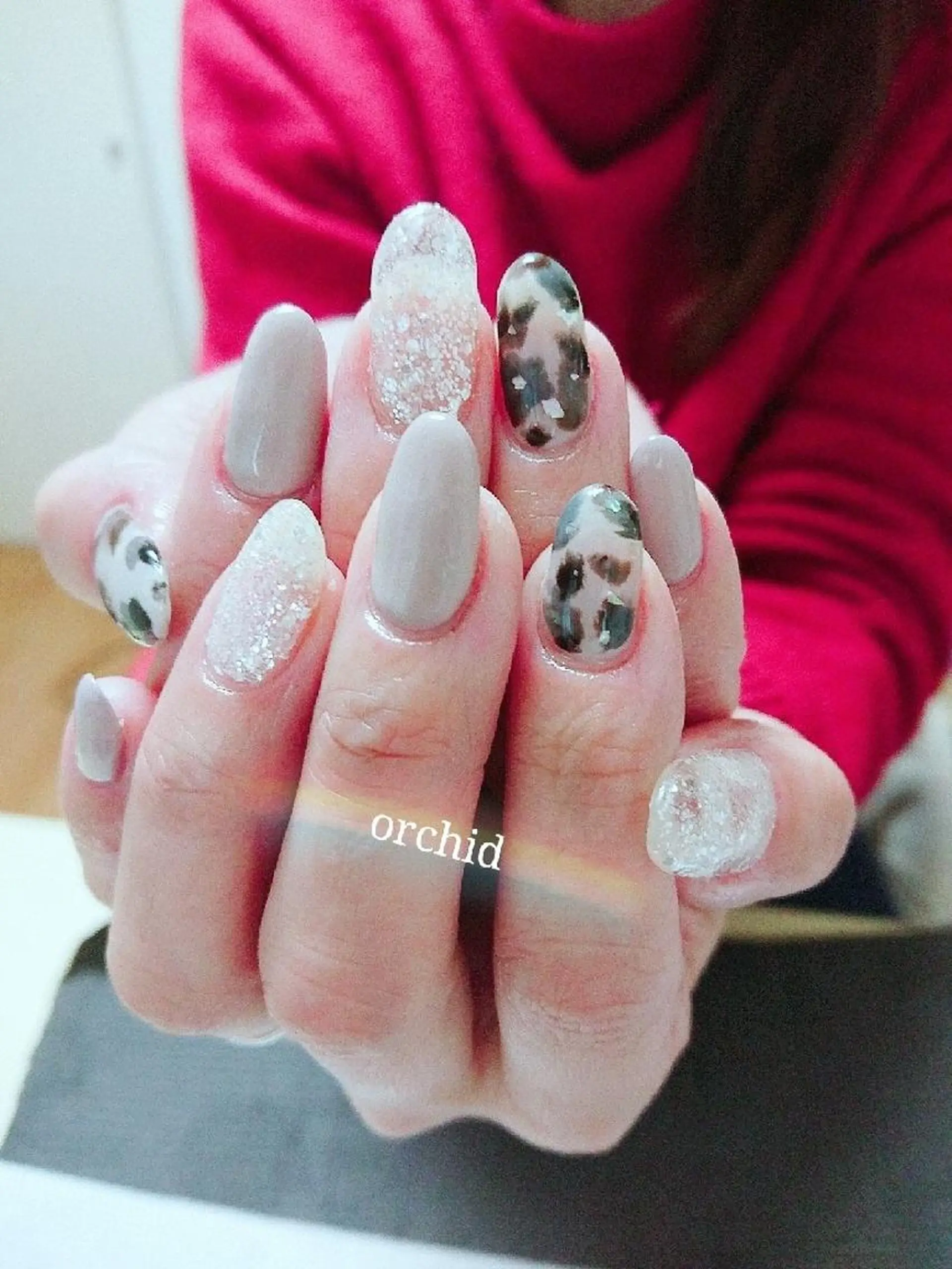 ネイル orchid ♡オーキッドのネイルデザイン