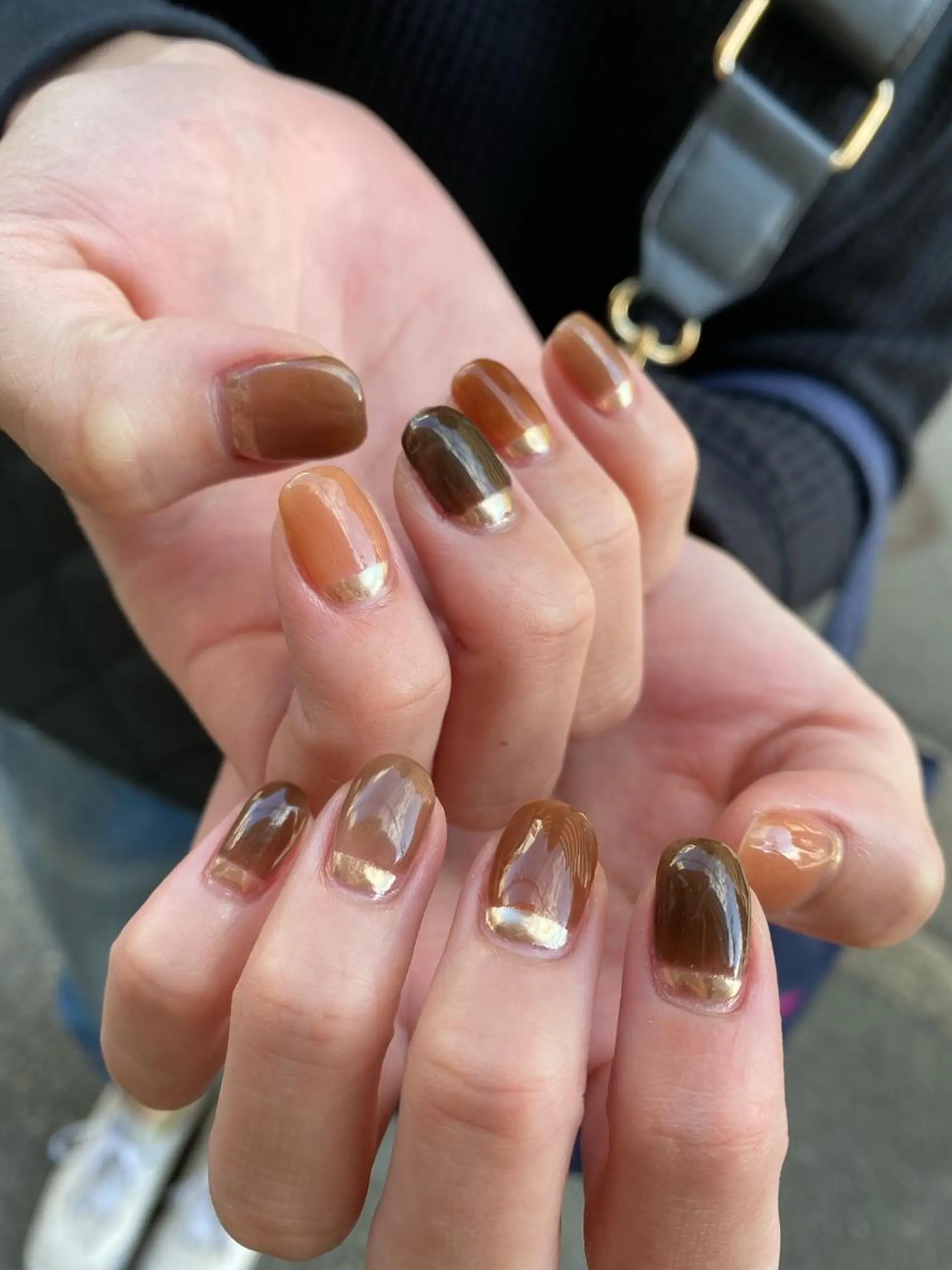 ネイル 冬ネイル ハンドネイル 梶山 美月のネイルデザイン