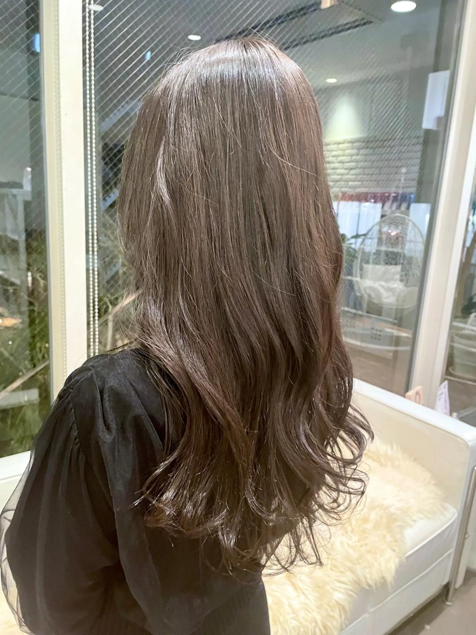 カラー ブリーチ ブリーチなしカラー ♡レイヤーボブ パーマ/うらら♡のヘアスタイル