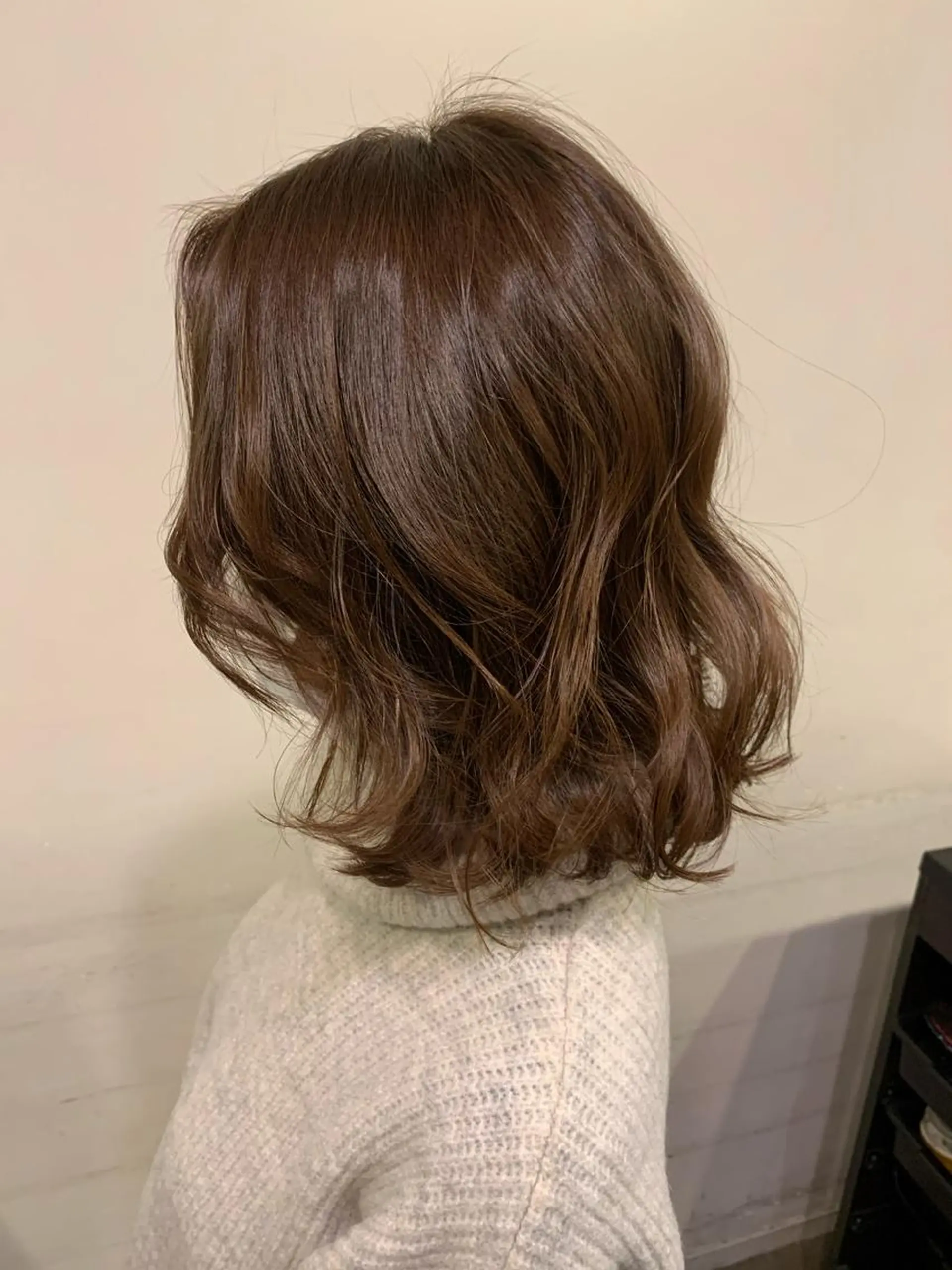 ミディアム 亀田 泰生のヘアスタイル