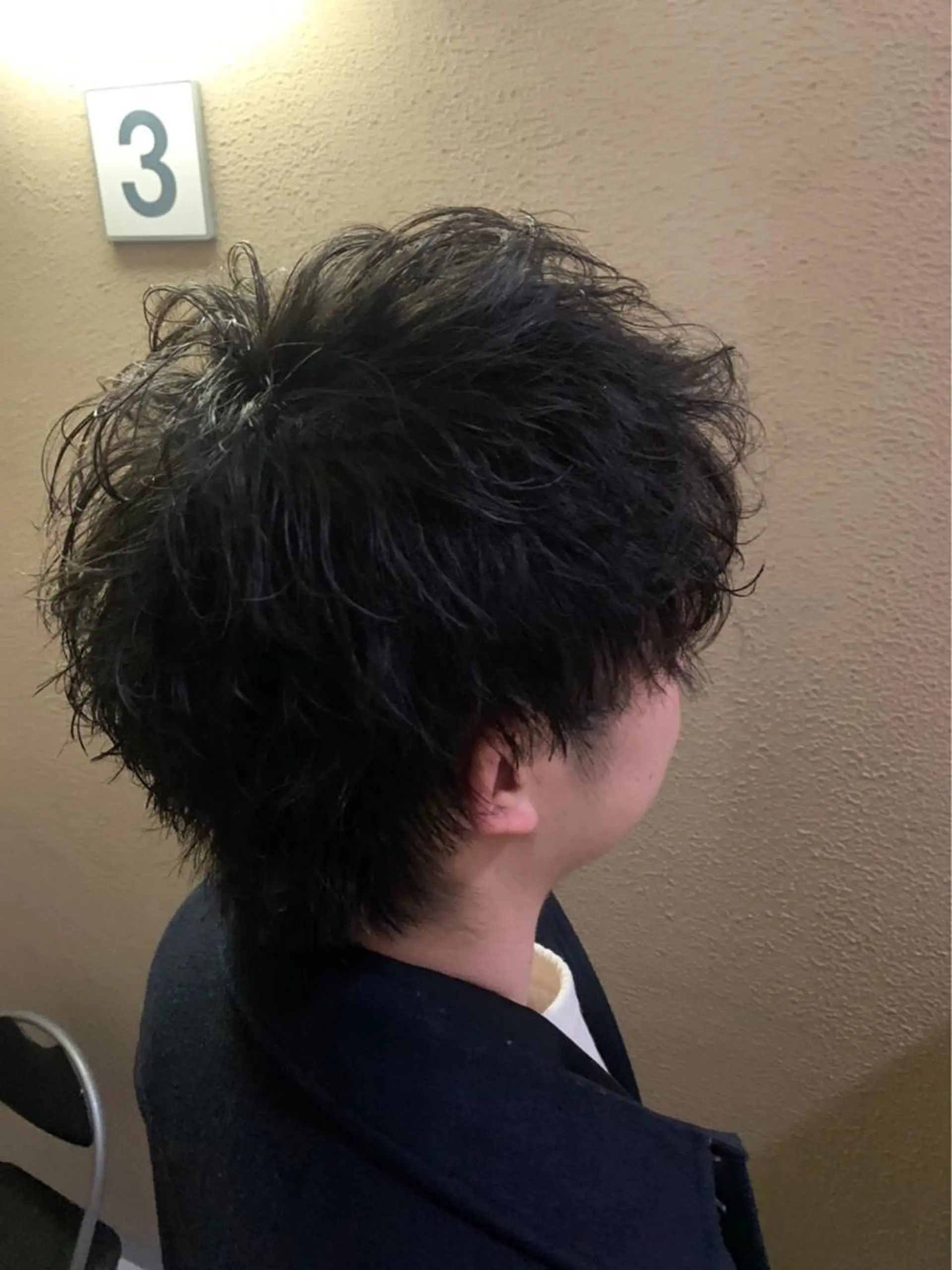 ショート パーマ ヒロ銀座 上口雄大のヘアスタイル