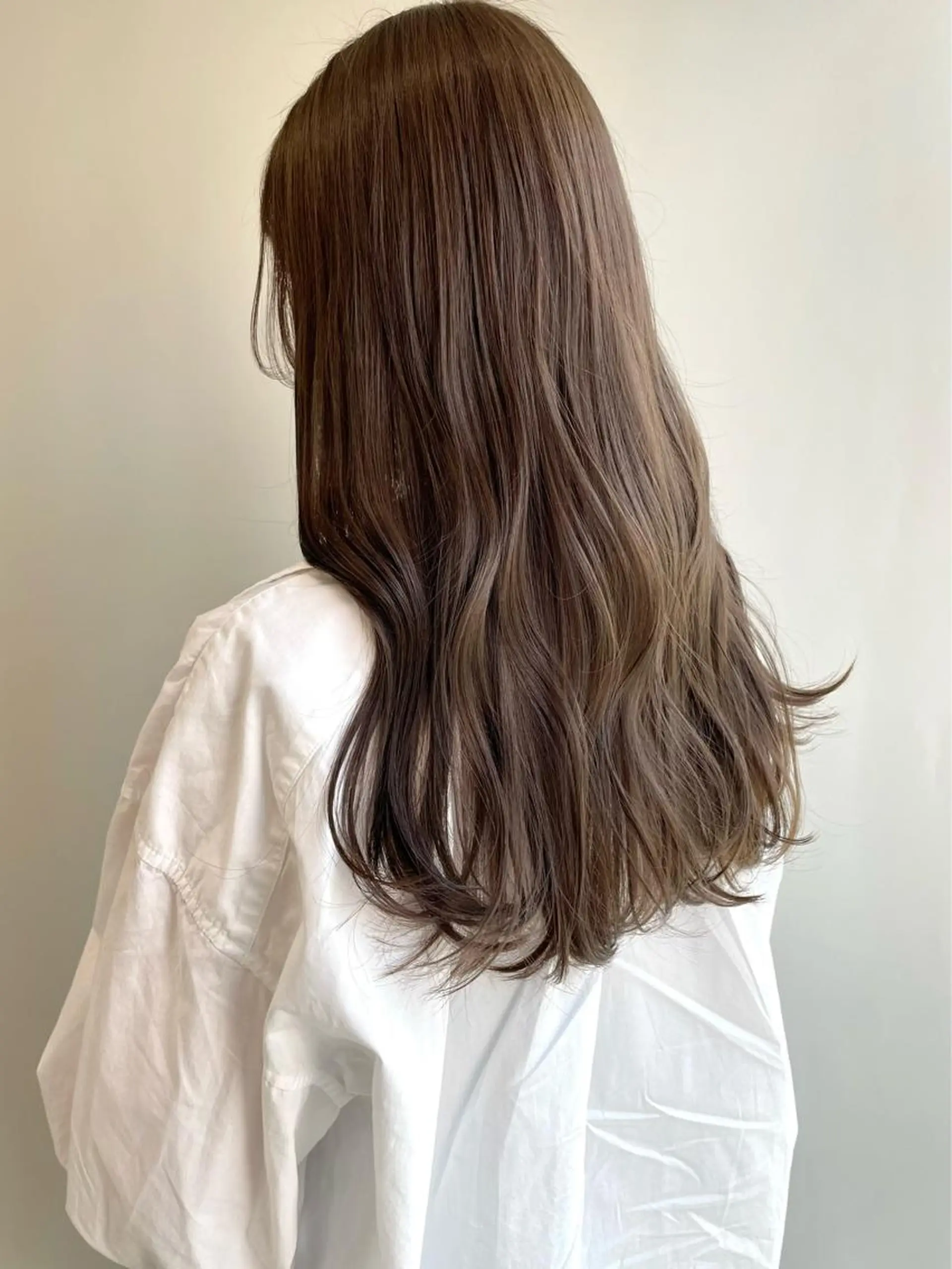 ロング カラー カット トリートメント 山口 莉奈のヘアスタイル