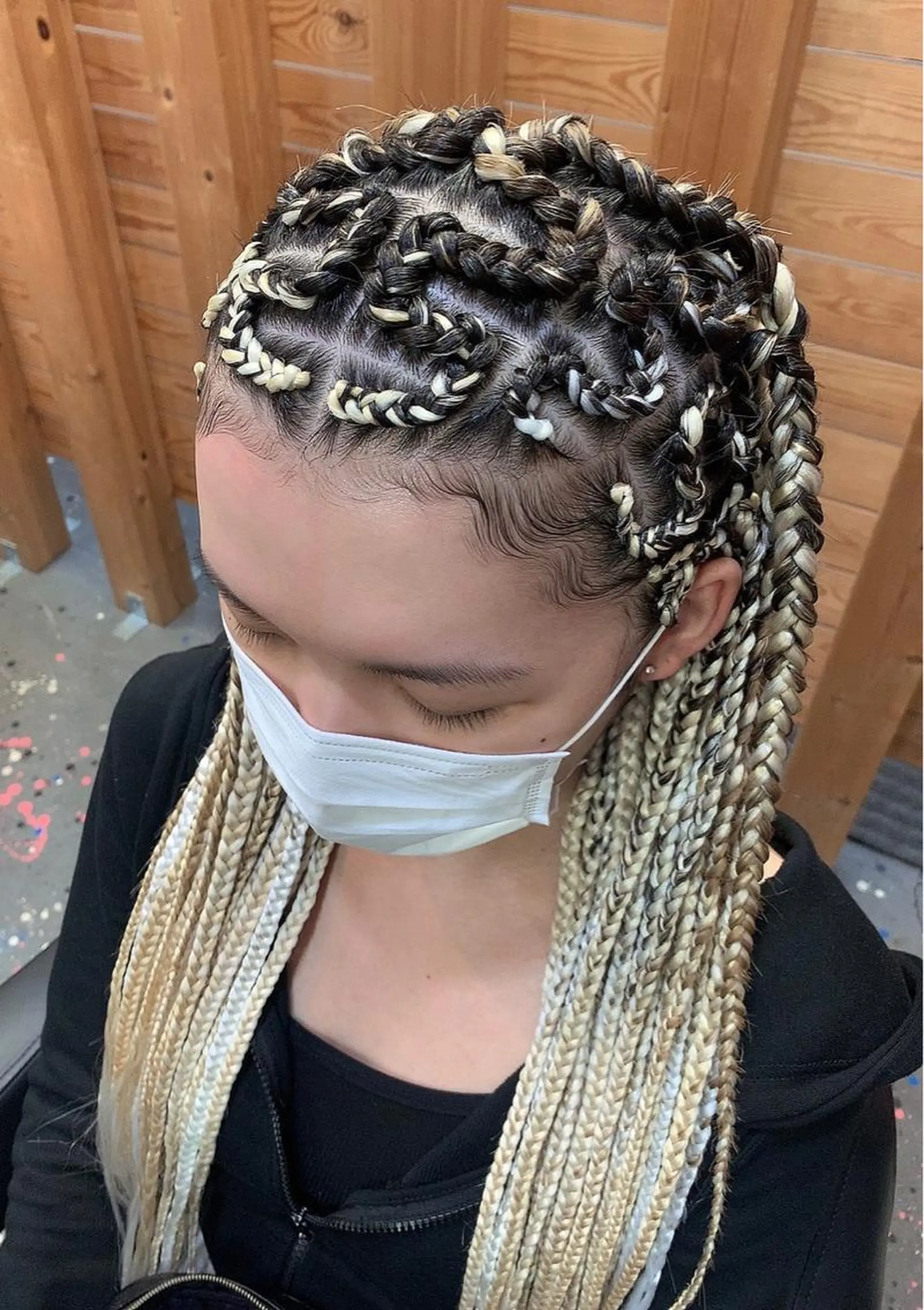 ヘアアレンジ MEI/ブレイズ/ コーンロウ/茅ヶ崎のヘアスタイル