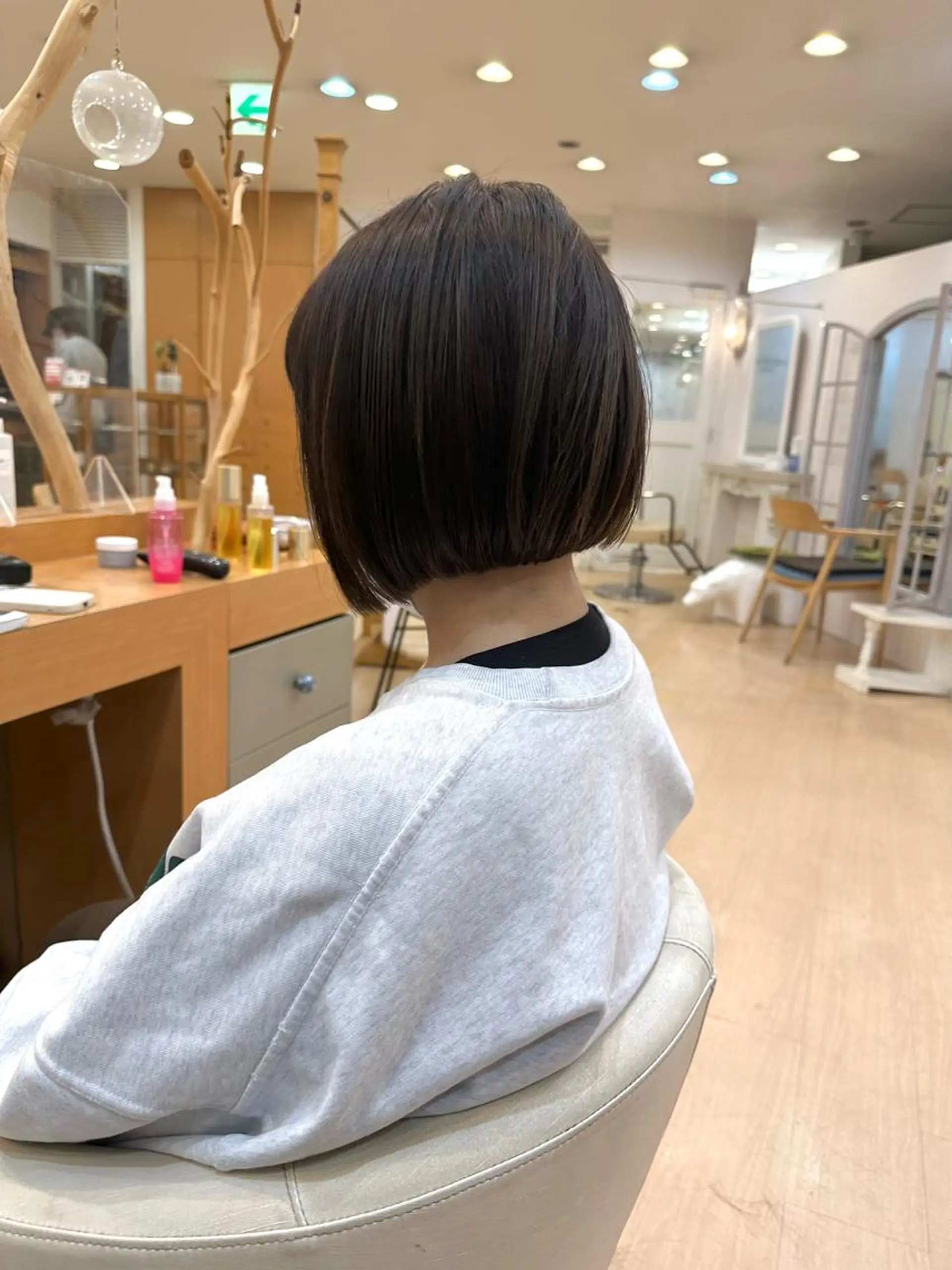 ショート ボブ カット 縮毛矯正 Gardenhair 小笠原篤矢ショートのヘアスタイル