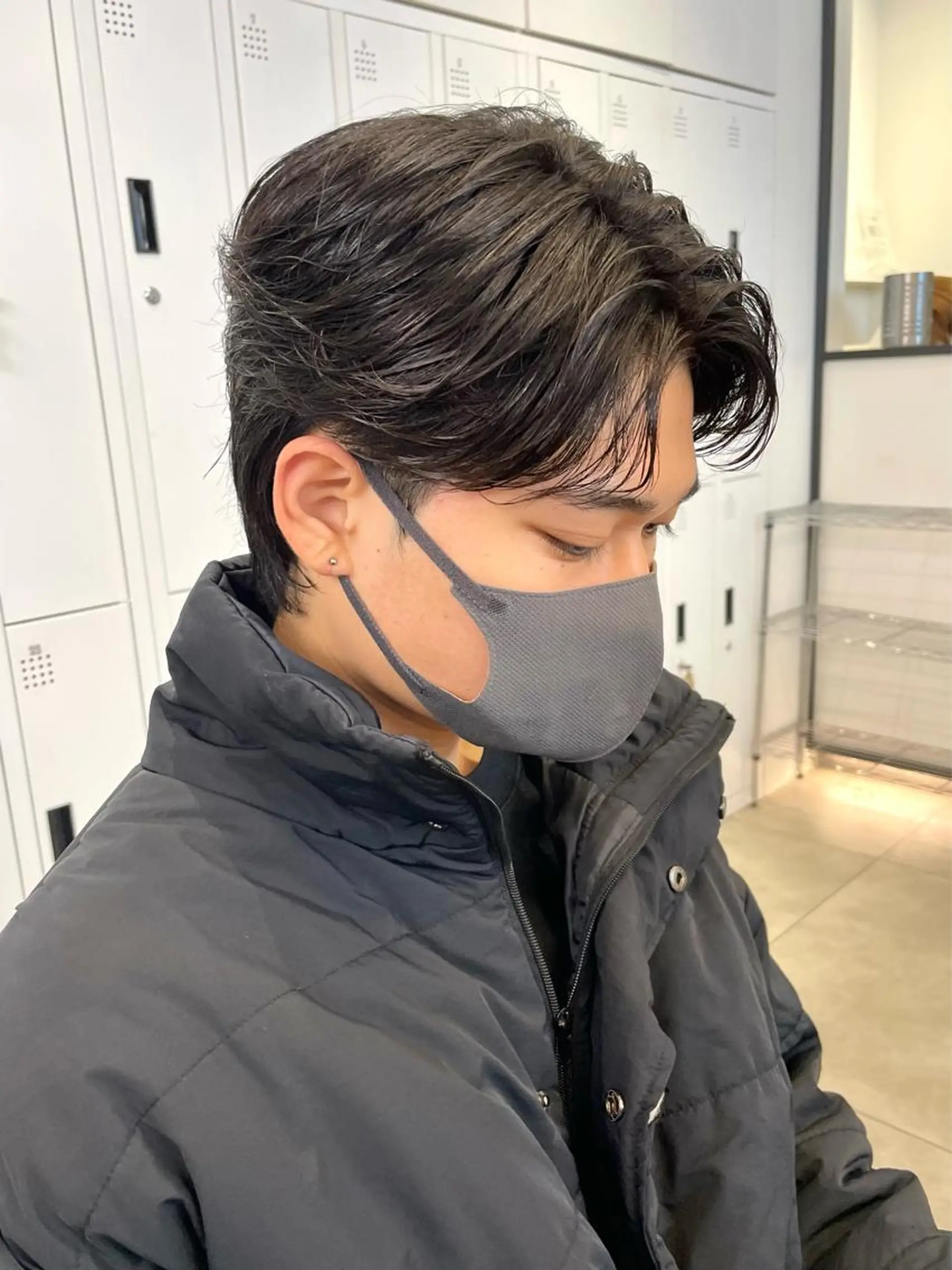 ショート パーマ メンズ カット パーマ 🇰🇷カルマパーマ kaito🇰🇷のヘアスタイル