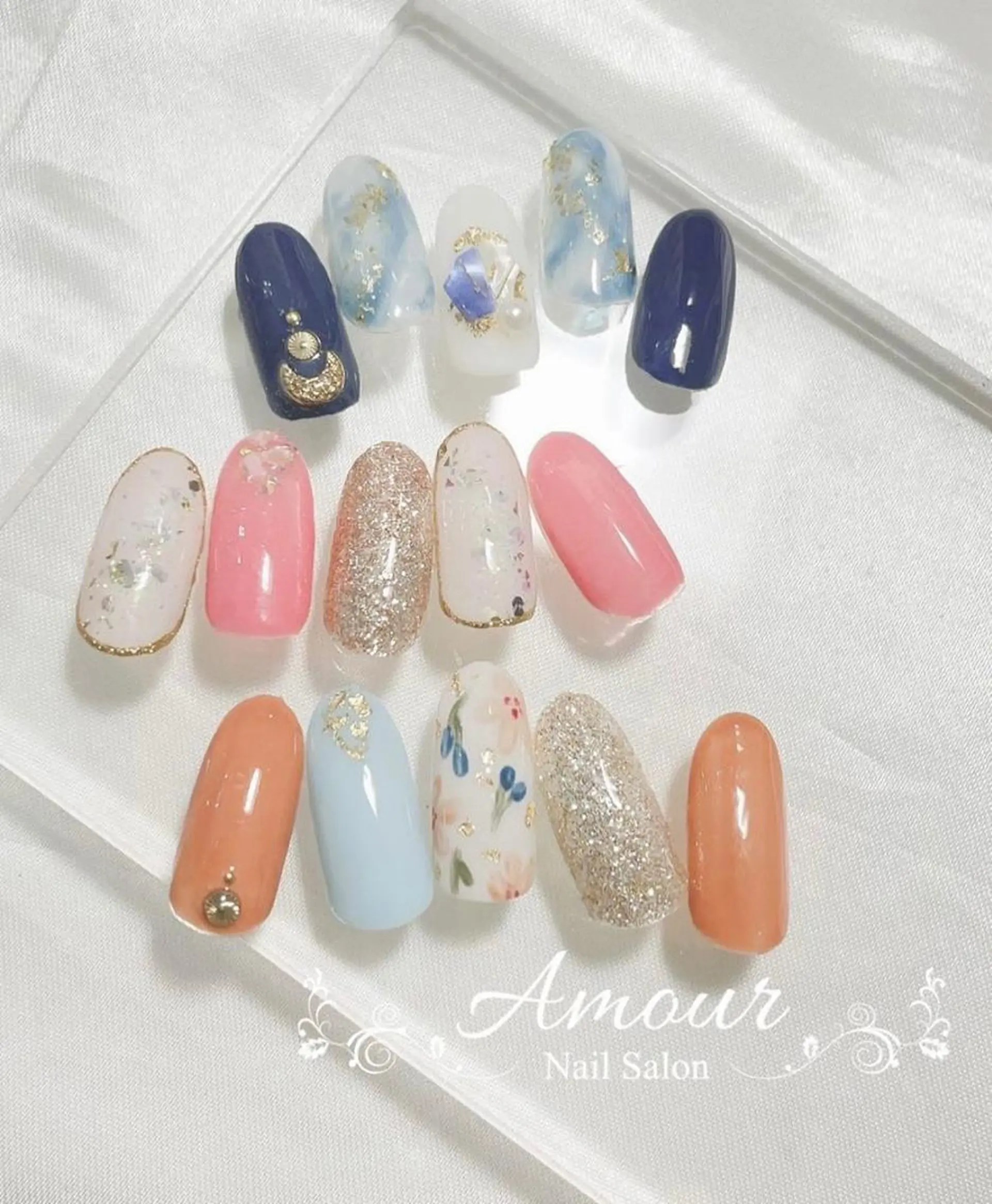 ネイル amour えりのネイルデザイン