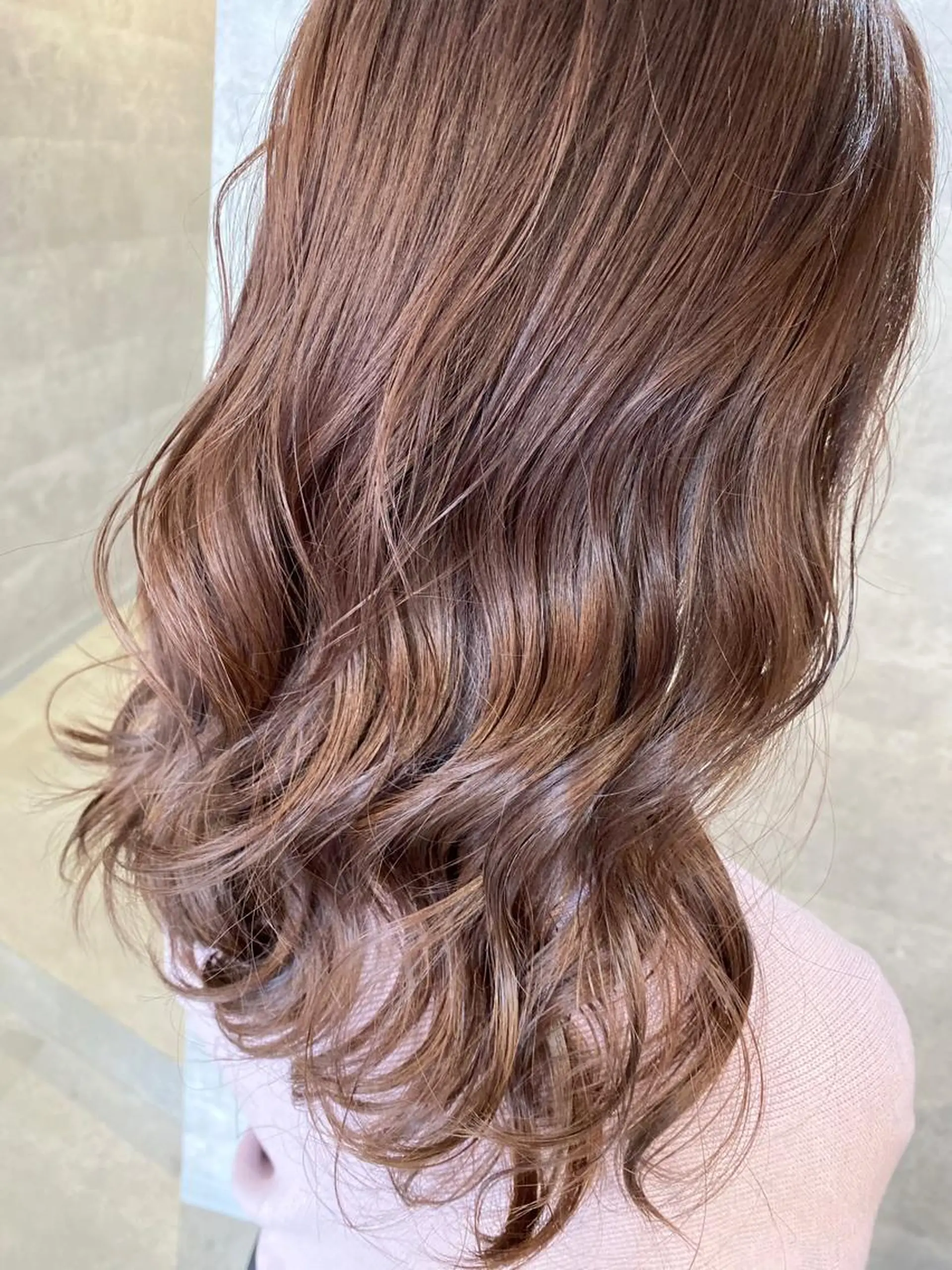 セミロング ヘアカラー トリートメント KYOKO 【Bear】のヘアスタイル