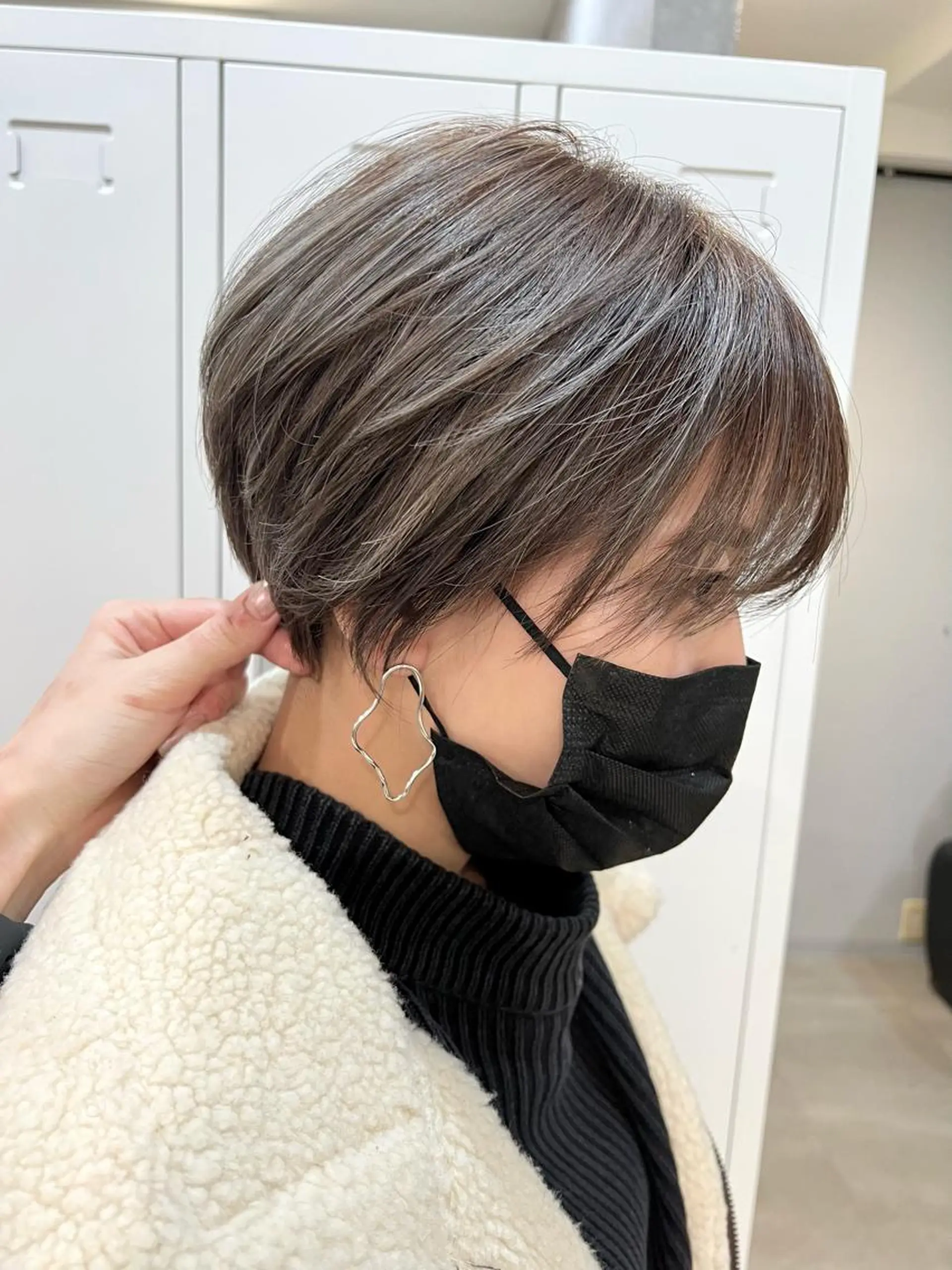 ショート カット ヘアカラー トリートメント Bear(ベア)所属・KYOKO 【Bear】のヘアスタイル