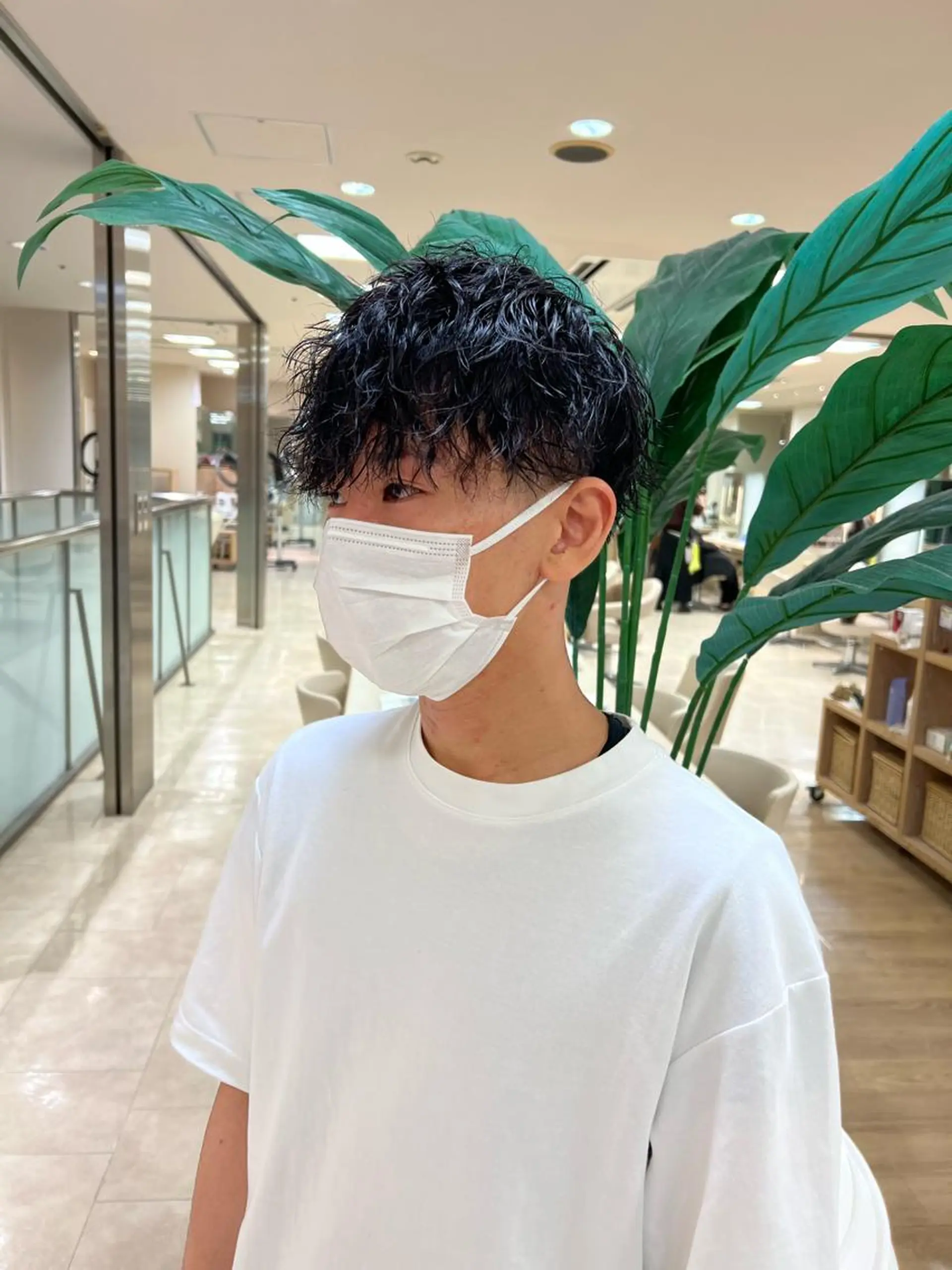 ショート パーマ カット パーマ トリートメント ヘアセット ハイトーン/ウルフ /レイヤー/坂野幸伸のヘアスタイル