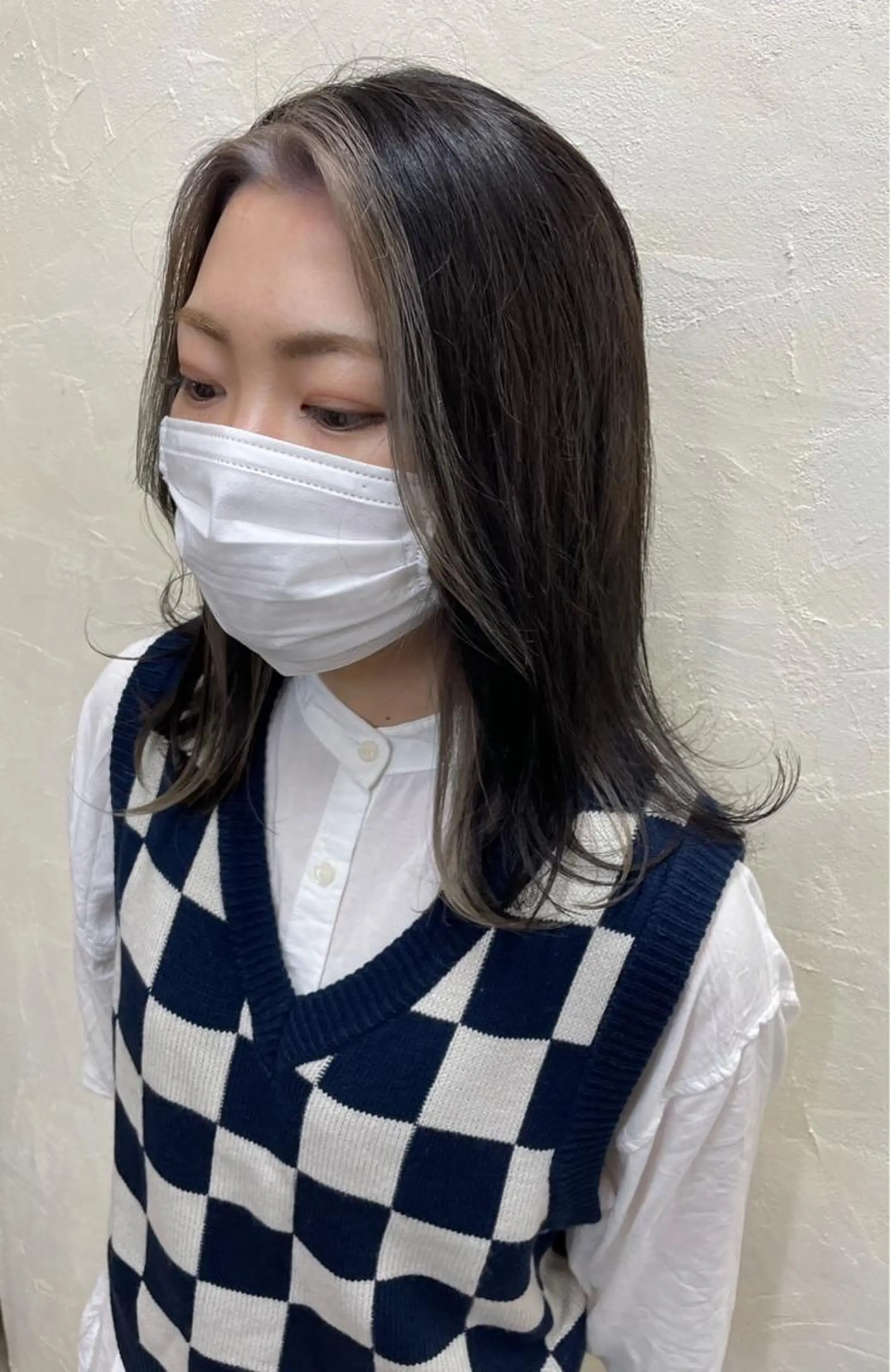 セミロング カラー est hair &beautyのヘアスタイル