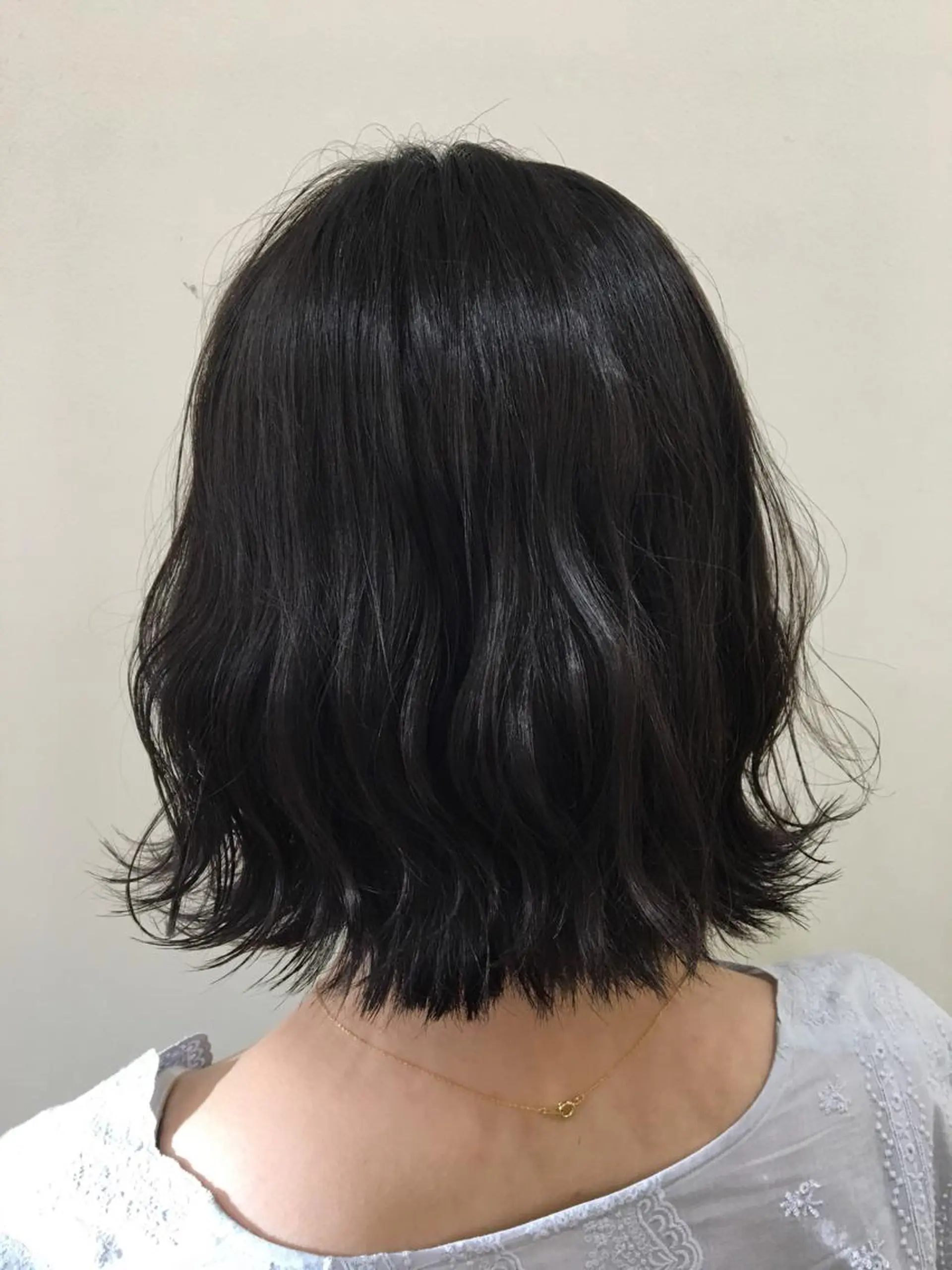 ショート 切りっぱなしボブ ボブ ぱつっとボブ/ 小野あかねのヘアスタイル