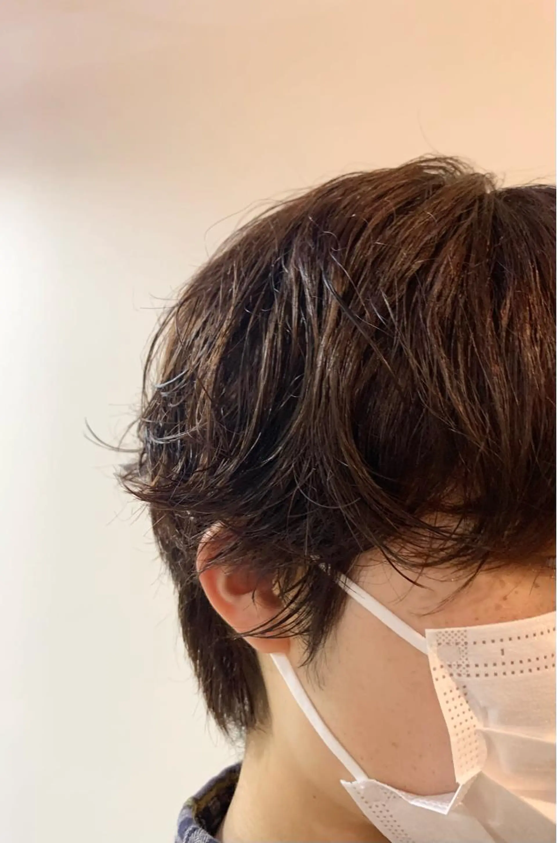 ショート カラー パーマ 物井 南帆 （ものいみほ）のヘアスタイル